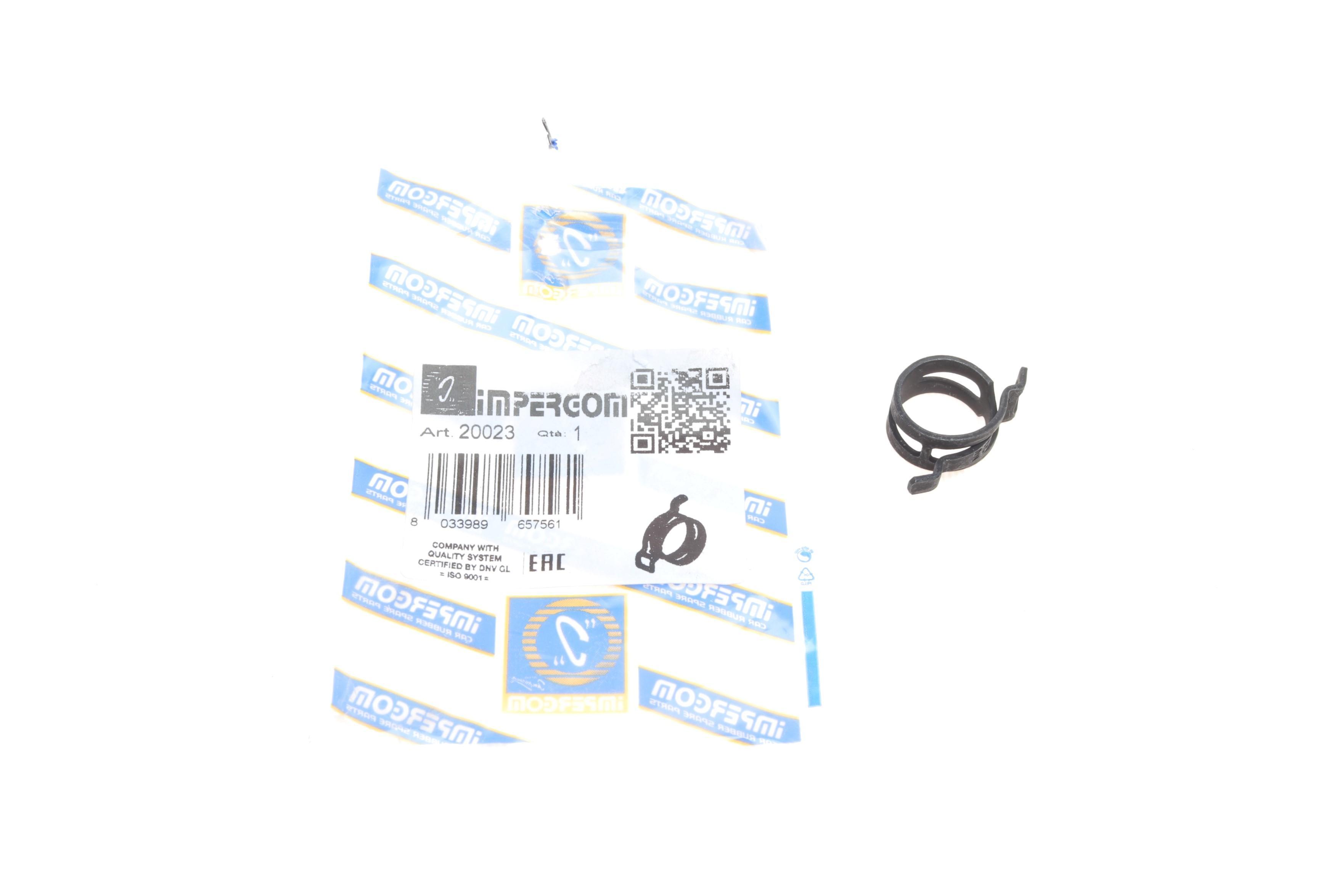 Хомут самозажимной Ø23 мм