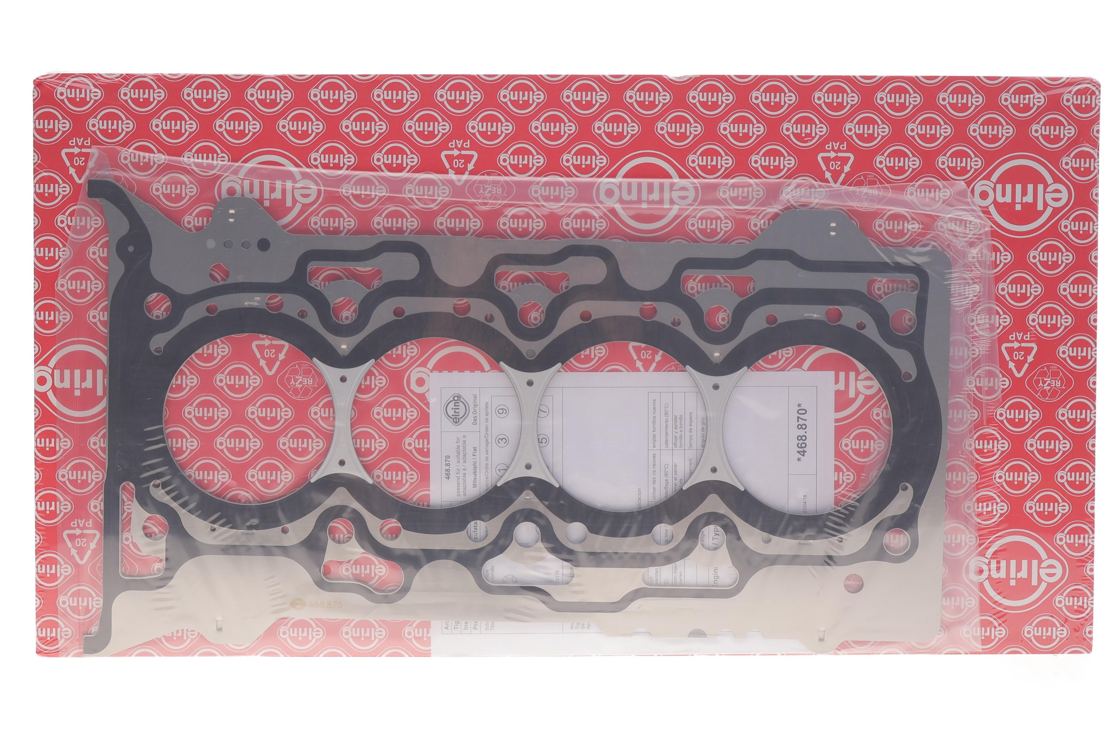 Прокладка ГБЦ Fiat Fullback 16-/Mitsubishi Pajero 2.4 D 15- (1.35mm) 2 метки