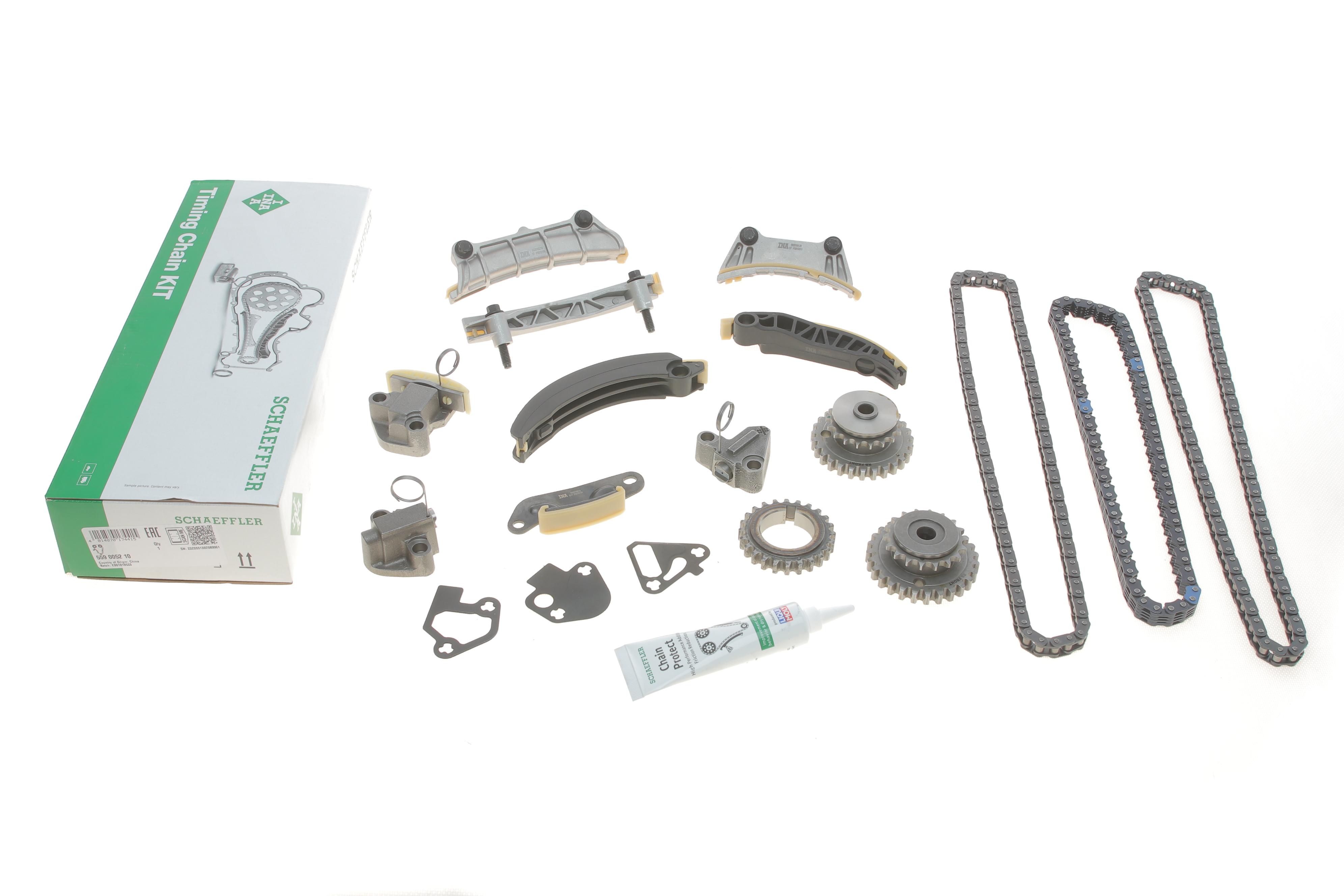 Комплект цепи ГРМ Opel Vectra C 2.8 V6 Turbo 05-08 (z= 2x92/78)