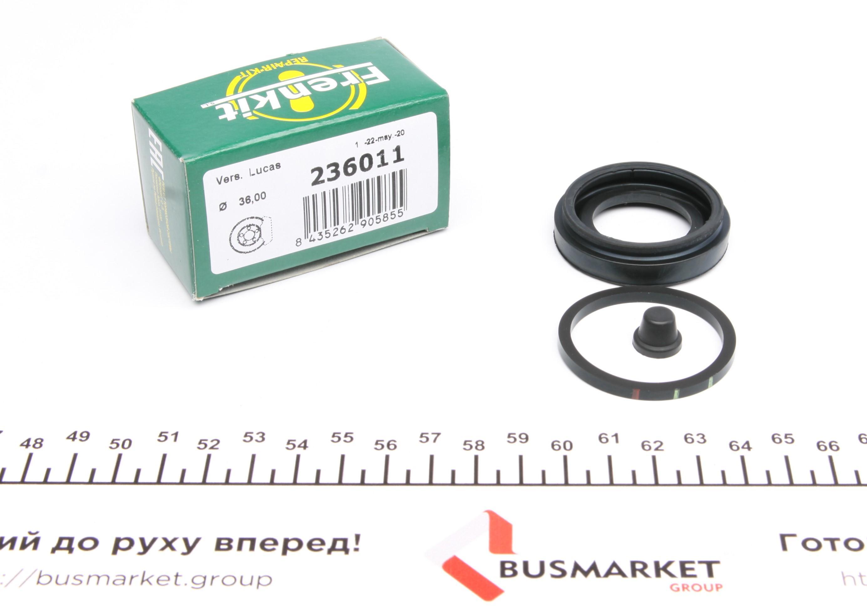 Ремкомплект суппорта (заднего) Land Rover Freelander 06- (d=36mm) (Lucas/TRW)
