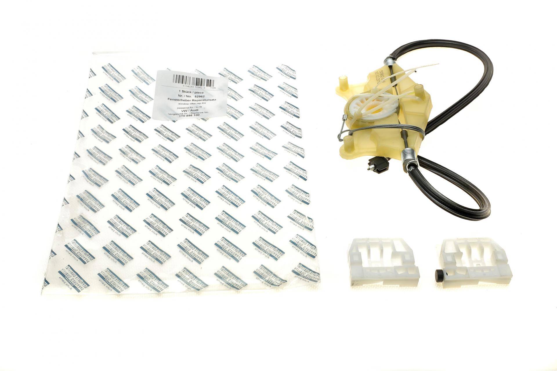 Ремкомплект склопідіймача VW Touran 03-10 (спереду) (R)