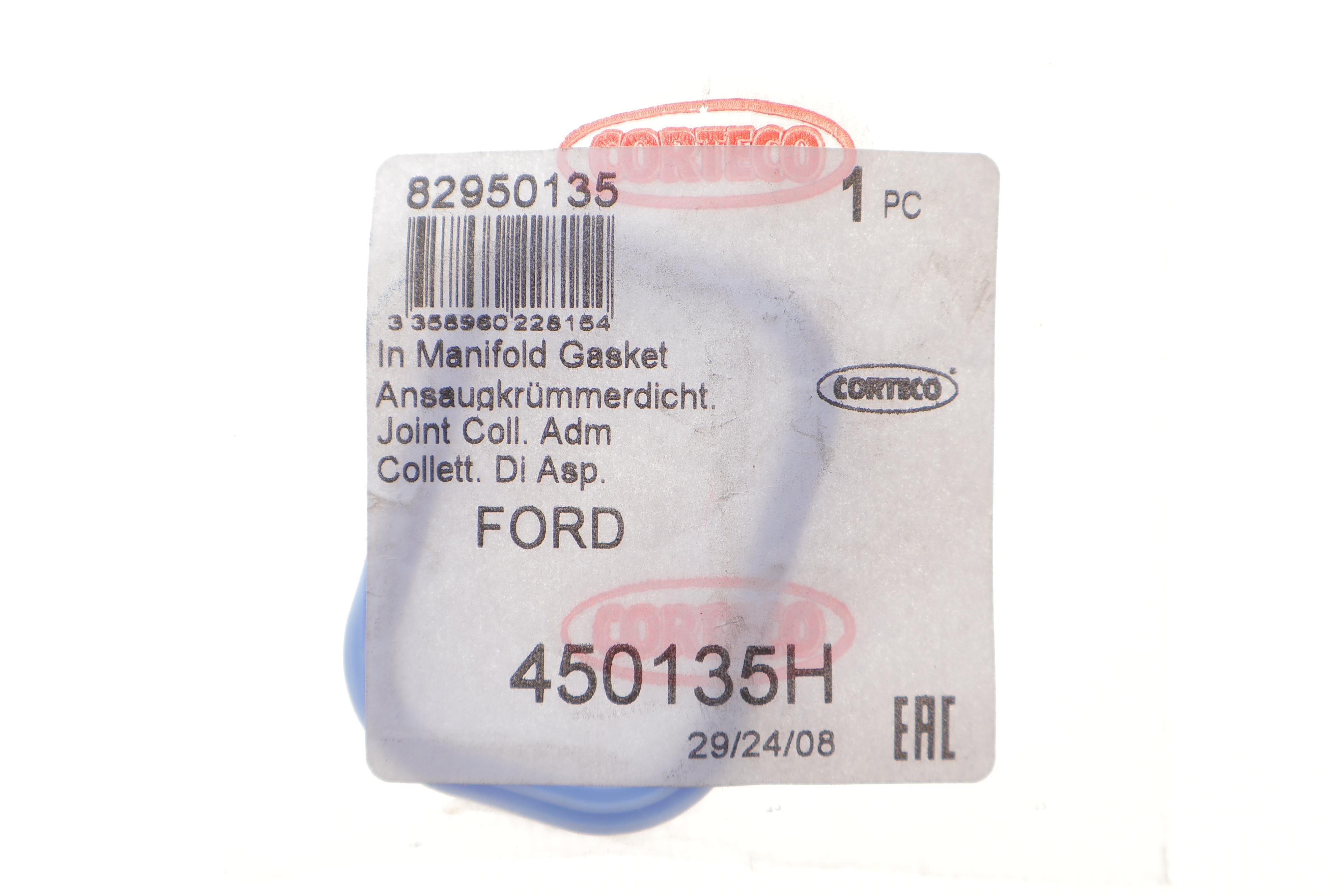 Прокладка колектора впускного Ford Transit 2.0TDCi/2.4TDCI 00- (к-кт 8шт)