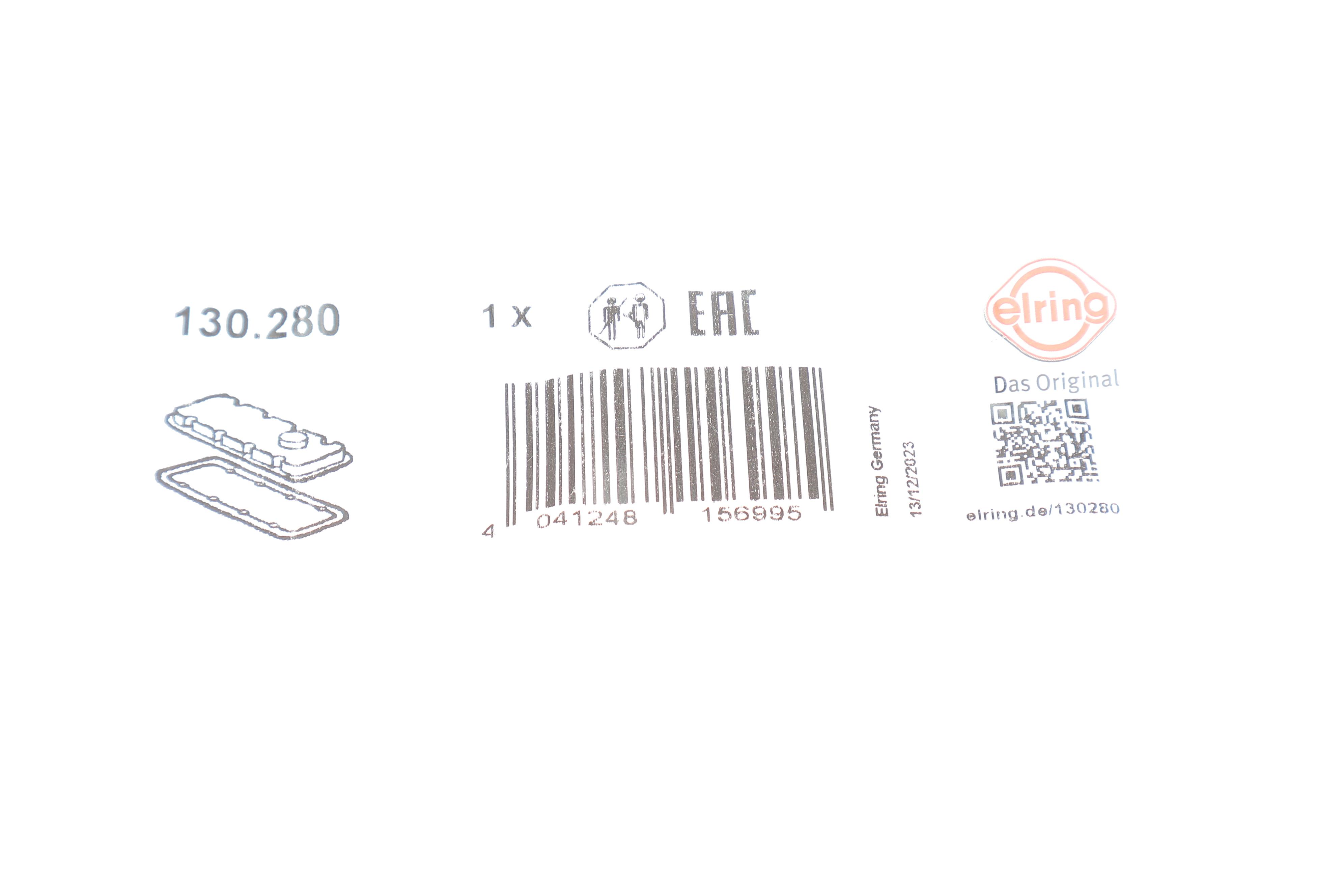 Прокладка крышки клапанов MB Vito/Viano (W639) 03-
