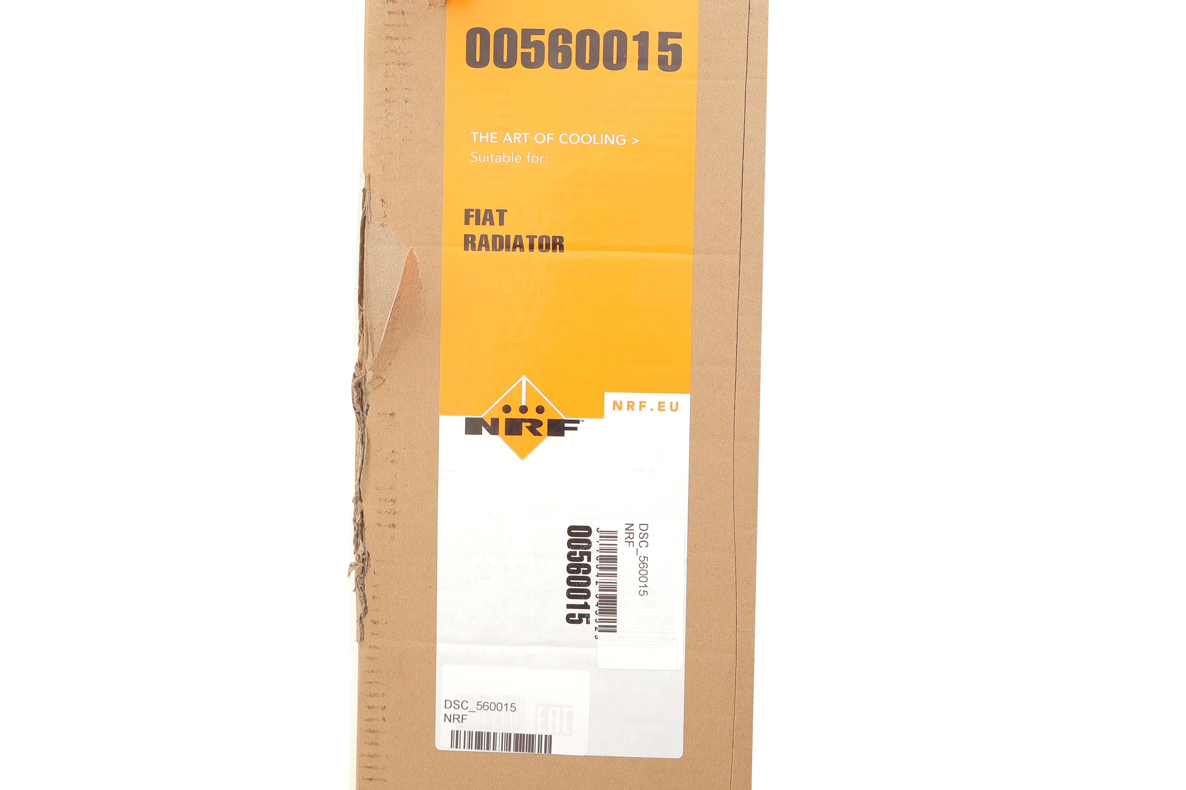 Радіатор охолодження Fiat Ducato 2.3D Multijet 06- (+AC)(пошкоджена направляюча)