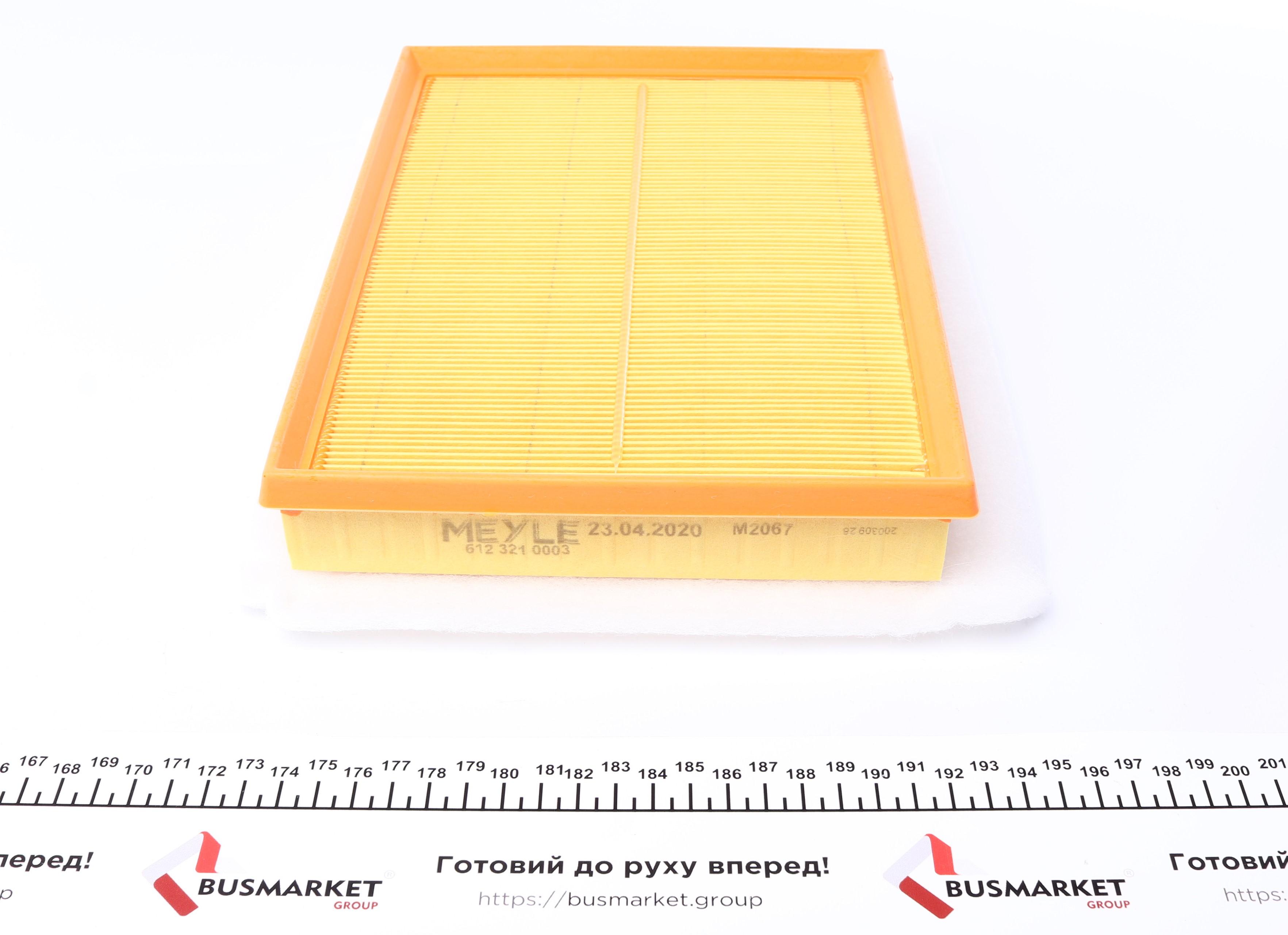 Фільтр повітряний Opel Combo/Corsa C/Meriva A/Tigra 1.3D/1.6/1.7D 00- (з поролоном)