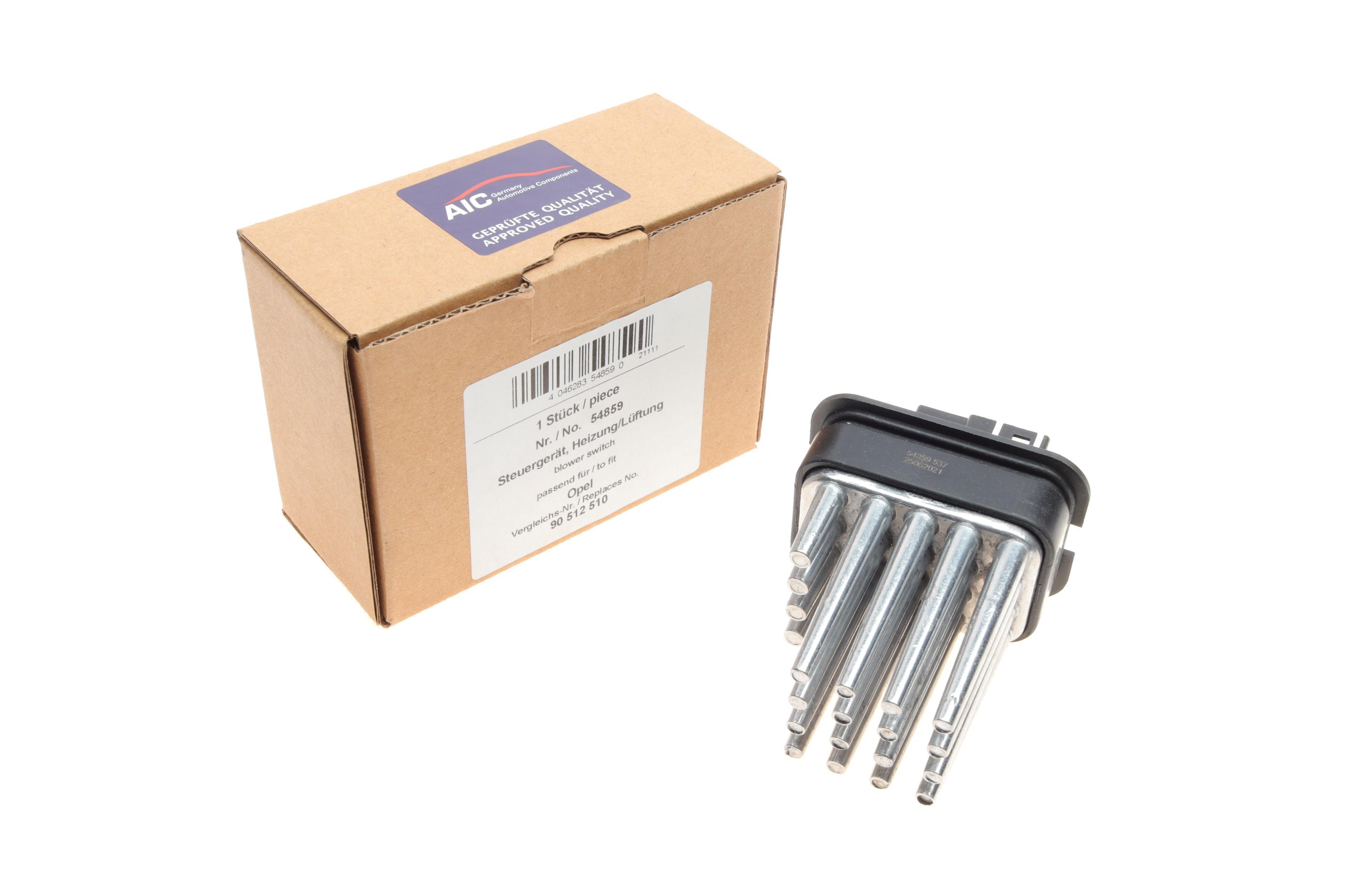 Резистор вентилятора печки Opel Astra G/H/Combo 98-