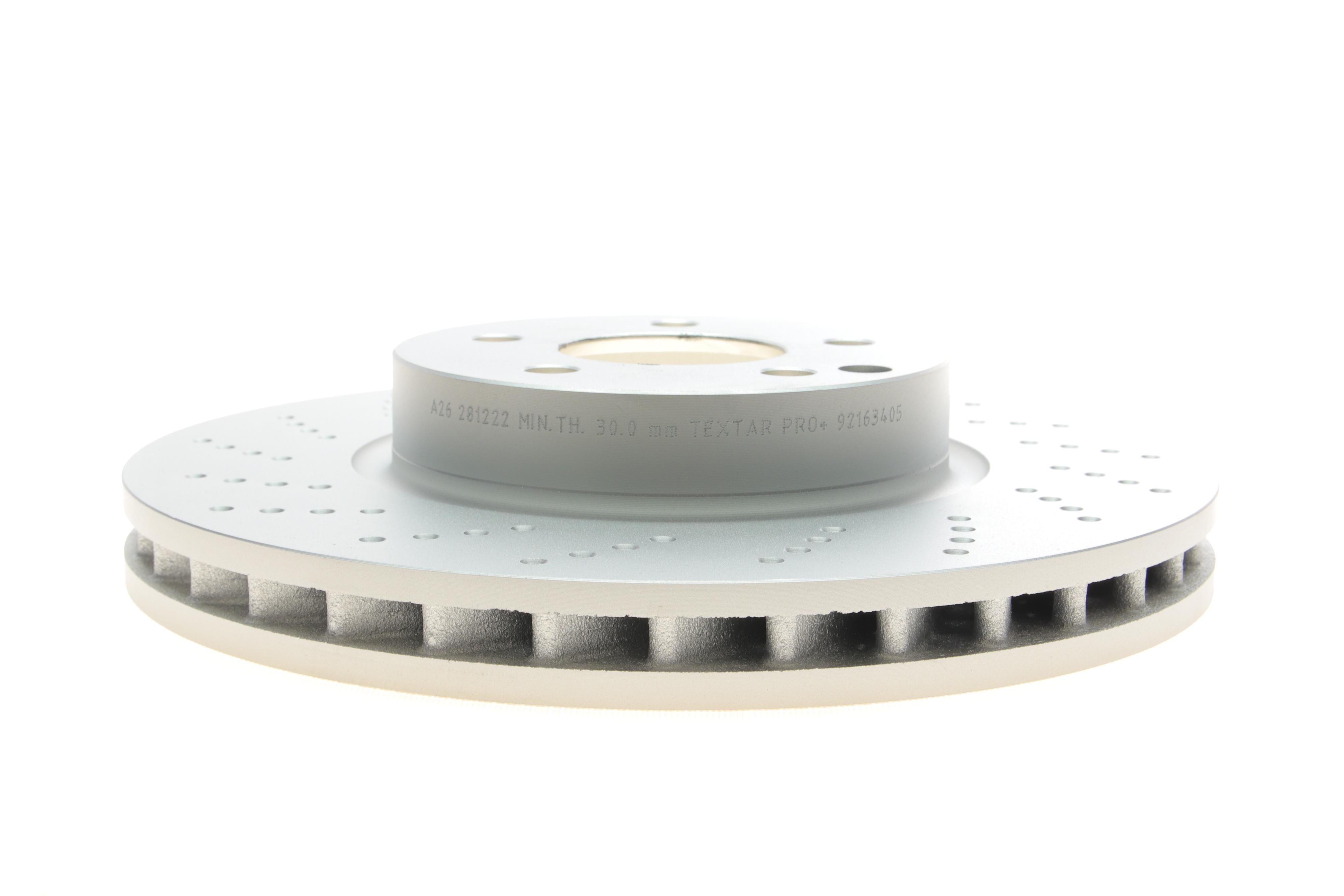 Диск гальмівний (передній) MB C-class (W204) 07-14/ E-class (W212) 09- (322x32) PRO+