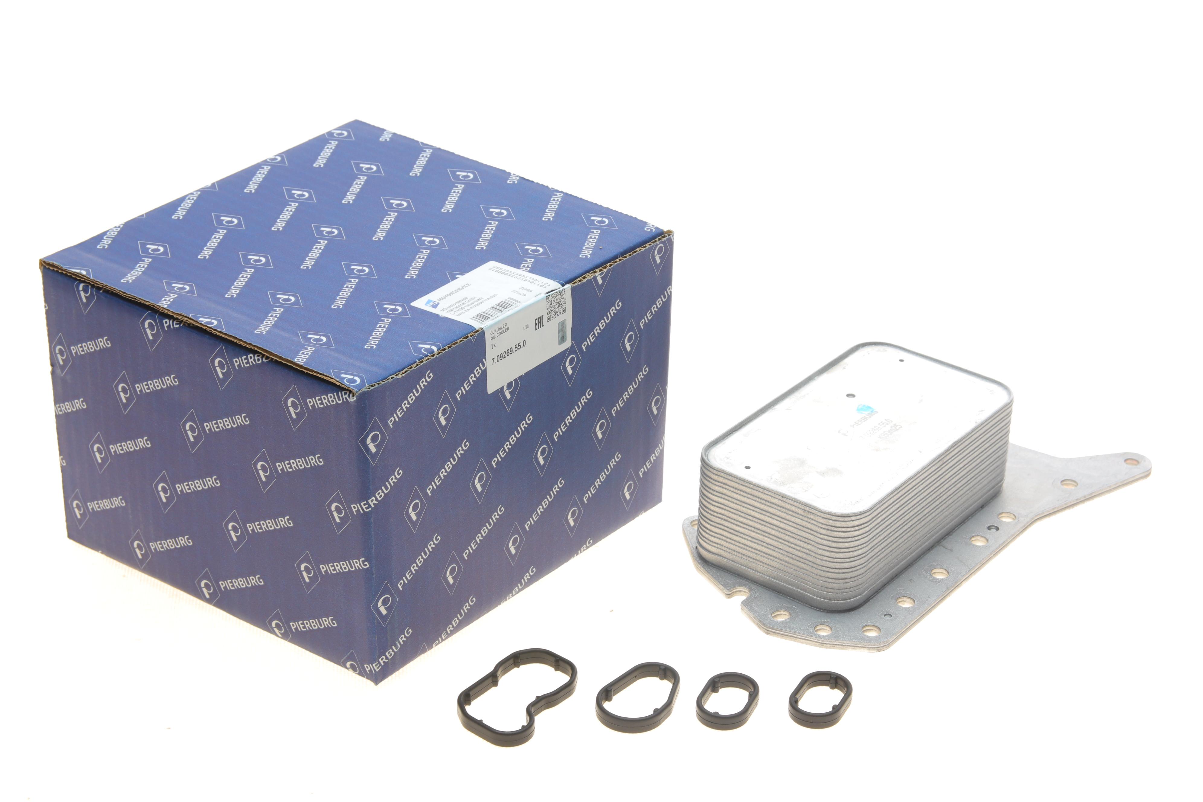 Радиатор масляный MB Vito/Opel Vivaro/Renault Trafic 1.6 CDTI/dCi 14- (теплообменник)