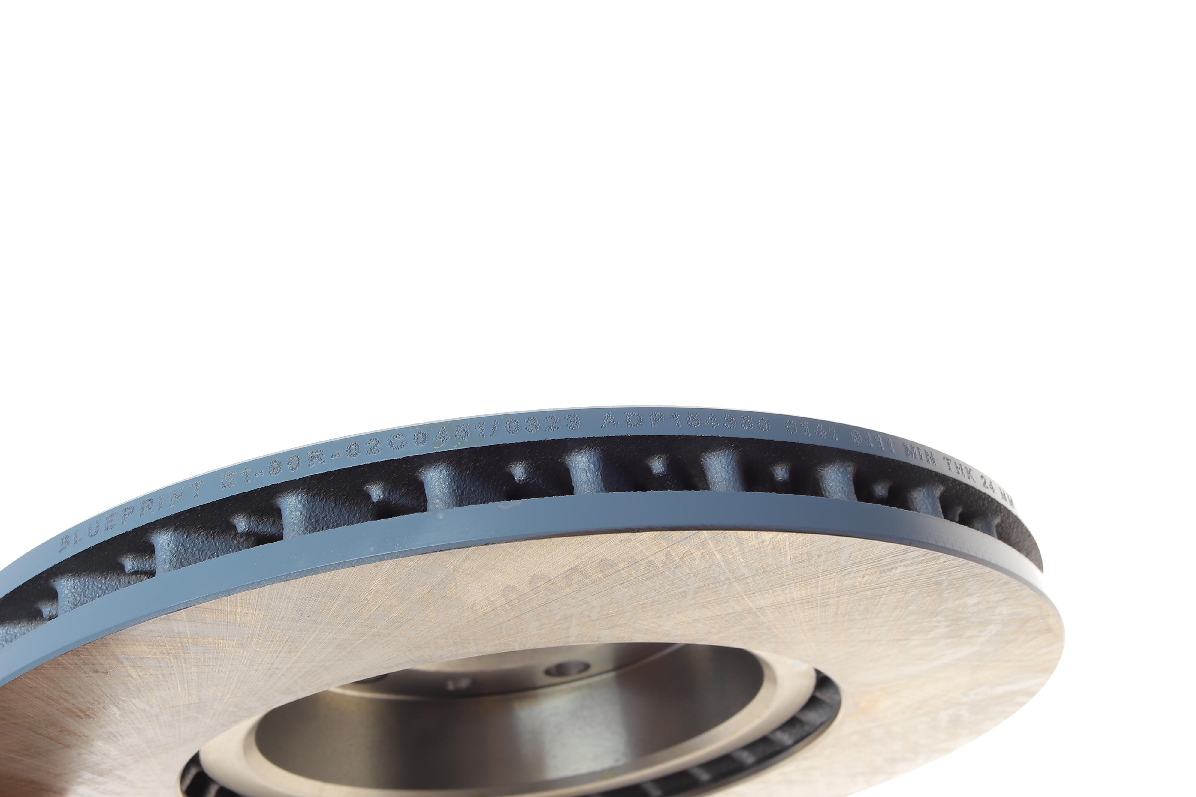 Диск гальмівний (передній) Peugeot 308 13- (283x26) (з покриттям)