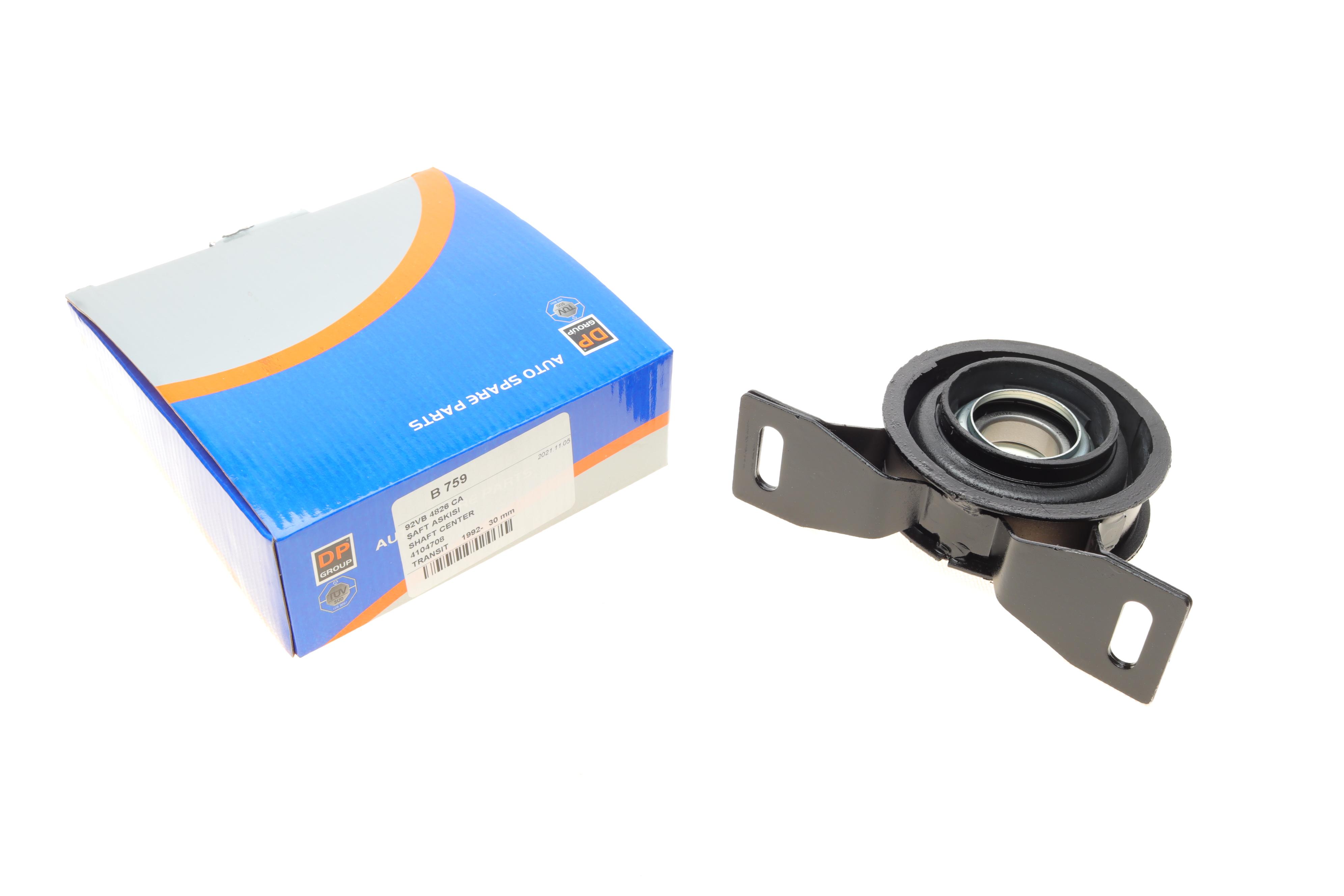 Підшипник підвісний Ford Transit 91-00 (d=30mm) (прямий)