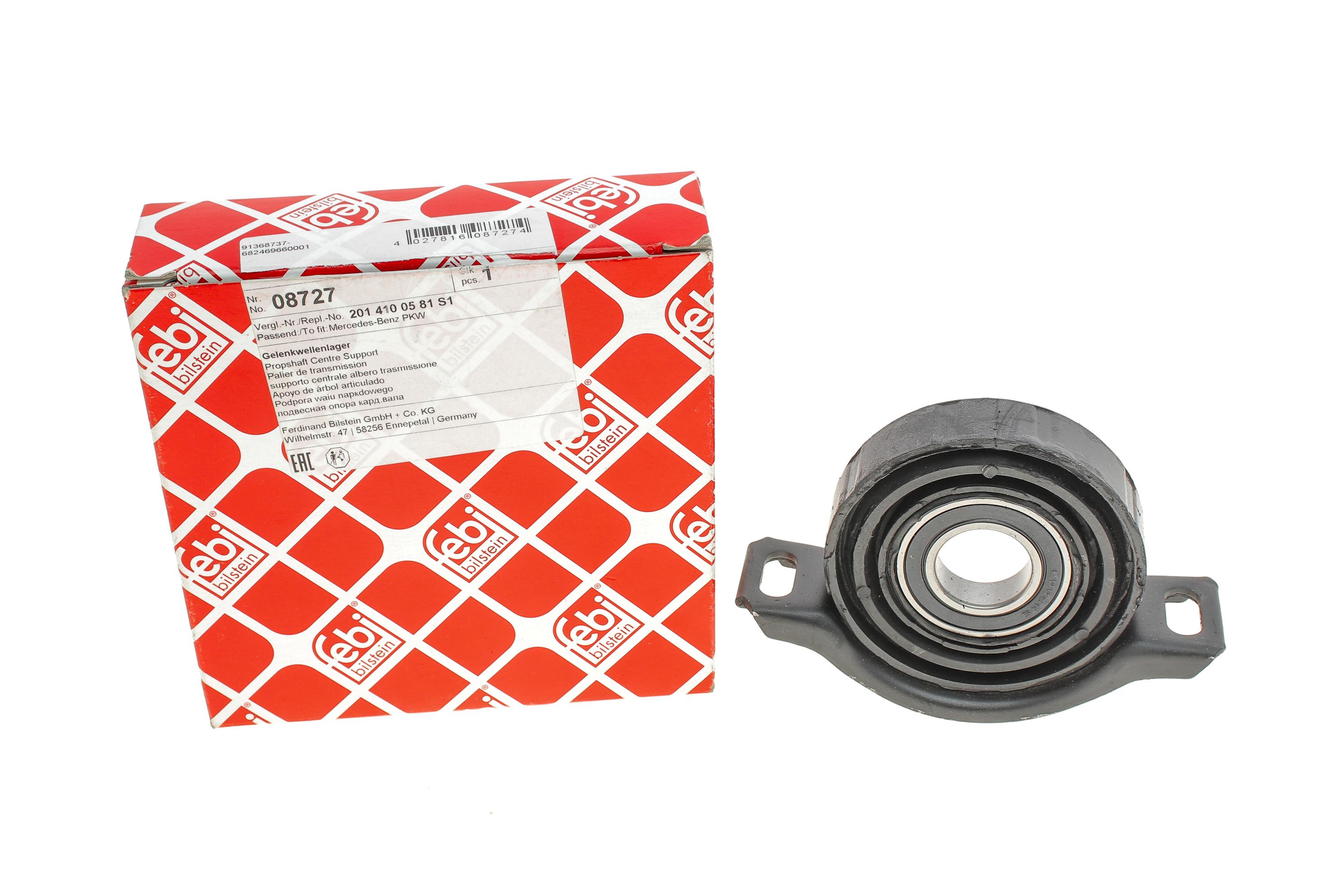 Підшипник підвісний MB 190 (W201) 84-93 (d=25mm)