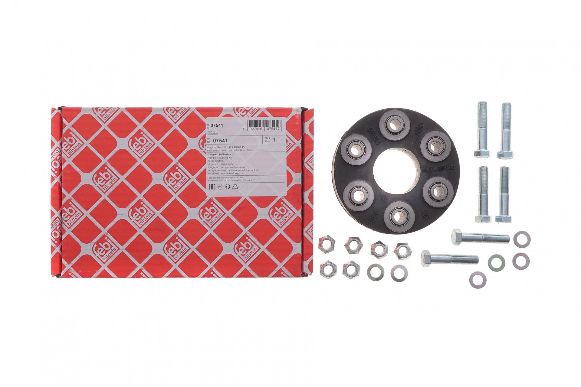 Ремкомплект муфти кардана для карданного вала MB (W114/W115/W123) 68-85