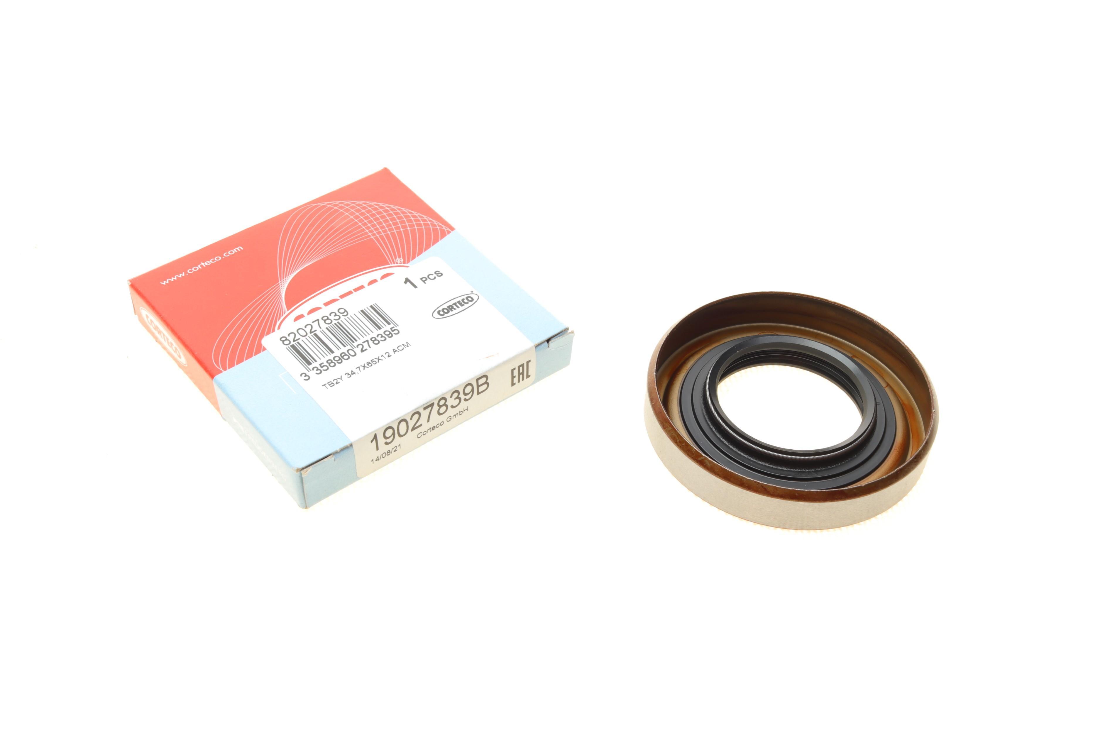 Сальник півосі (L) Mitsubishi Pajero/L200/L400 2.4/3.5 88- (37.4x65x12)