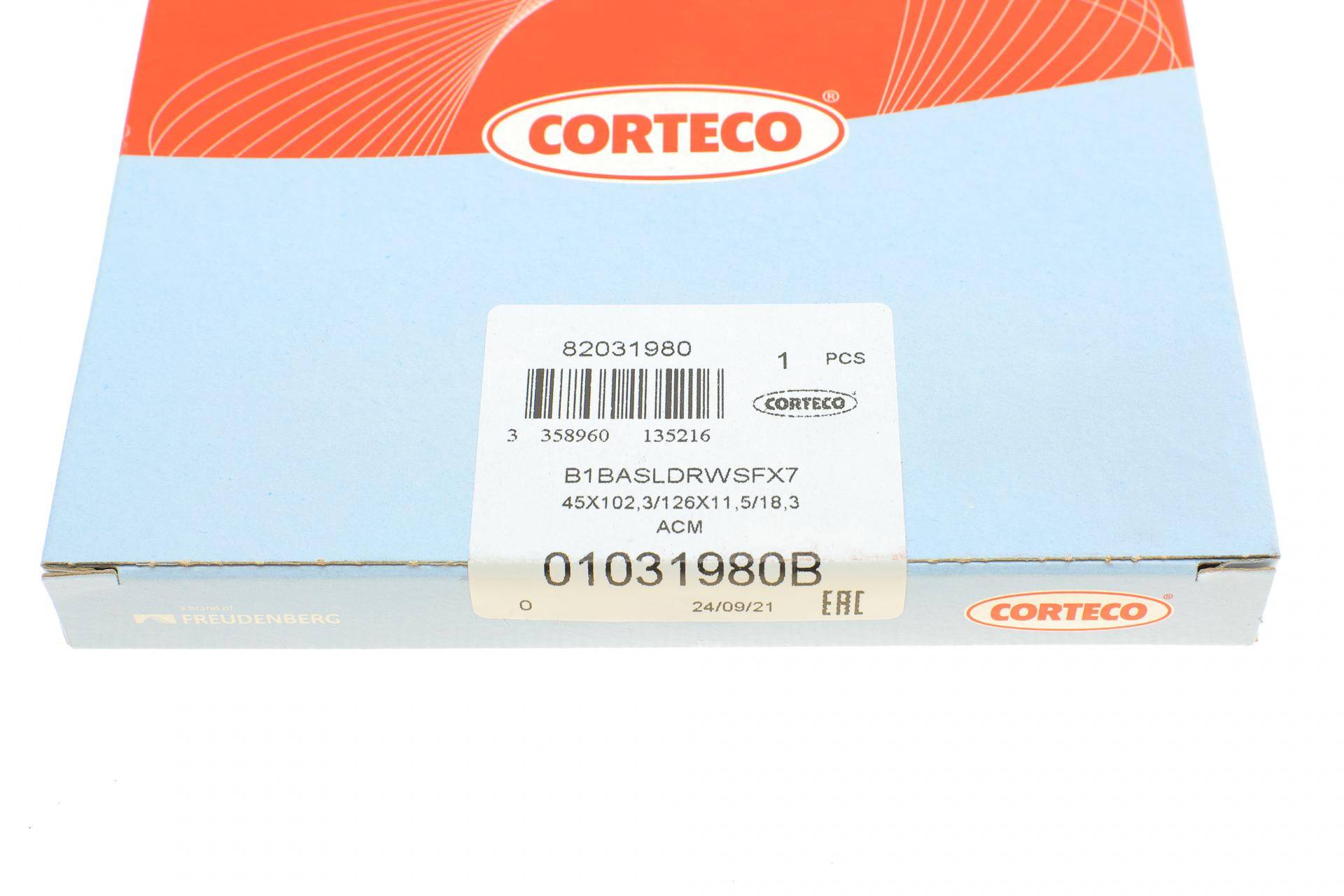 Сальник півосі (задньої) MB Vito (W639) 03- (45x102.3/126x11.5/18.3)