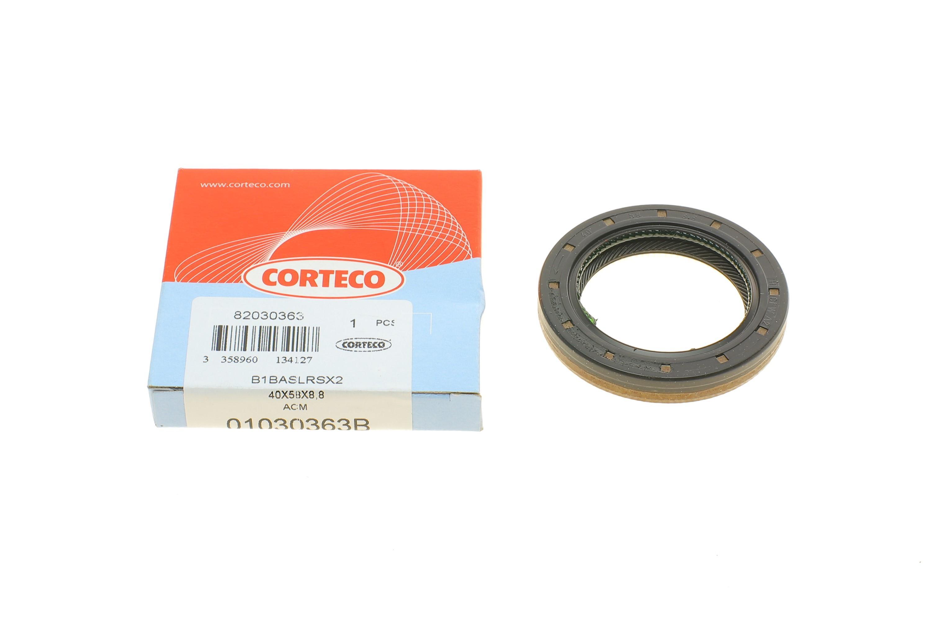 Сальник хвостовика КПП МТ75 (40x58x8.8/14.8)