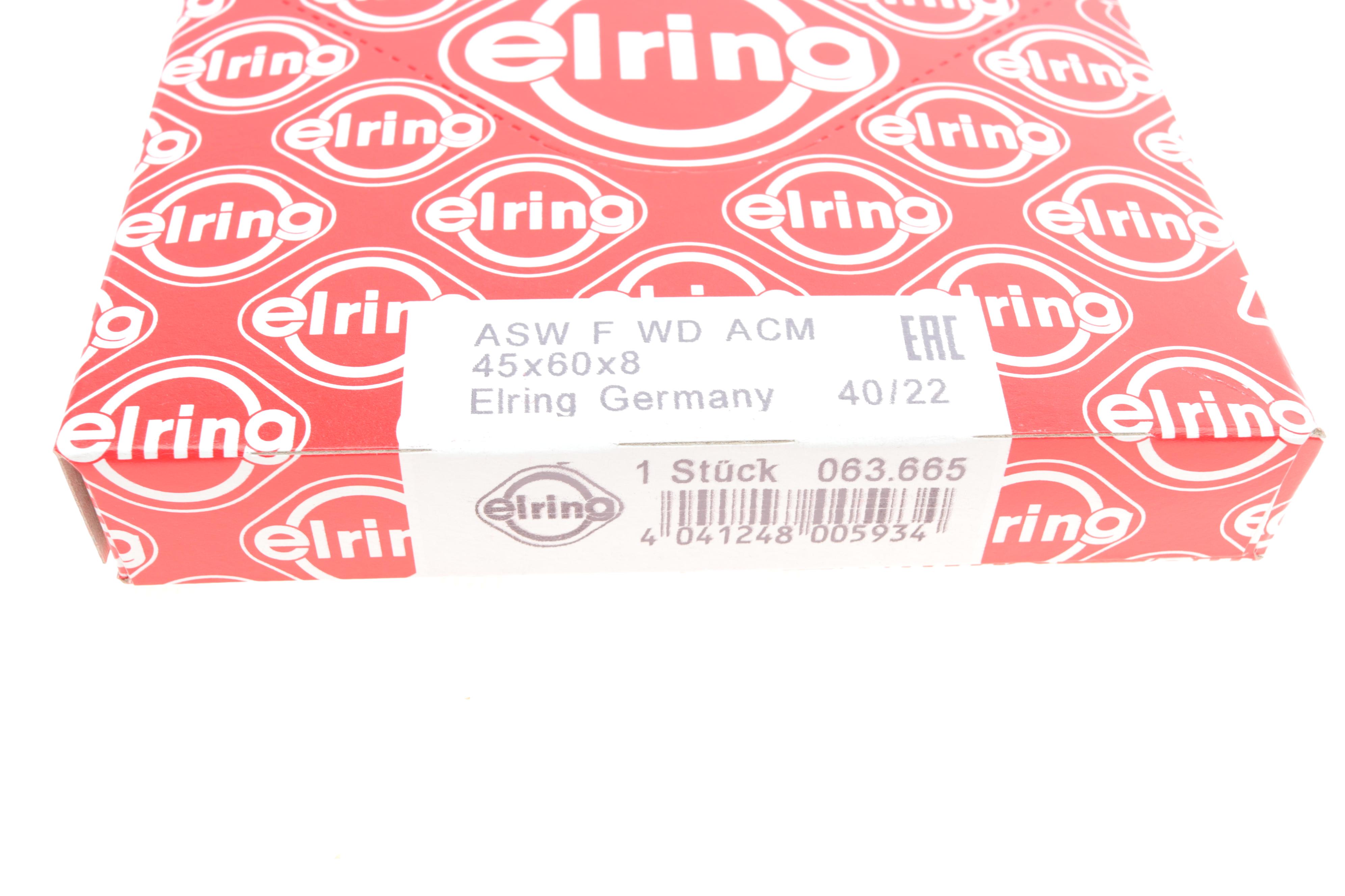 Сальник півосі VW T4 91- (45x60x8)