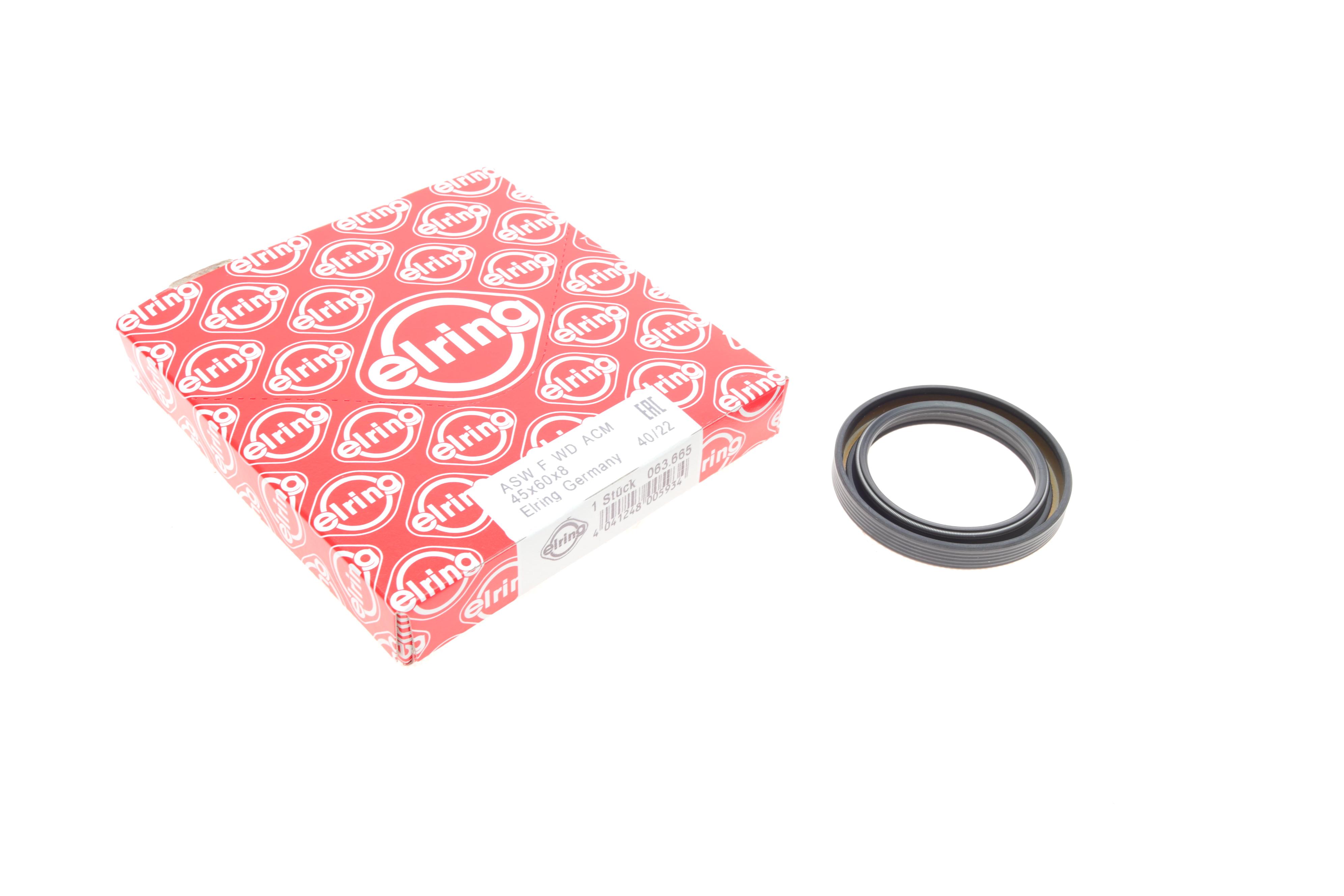 Сальник півосі VW T4 91- (45x60x8)