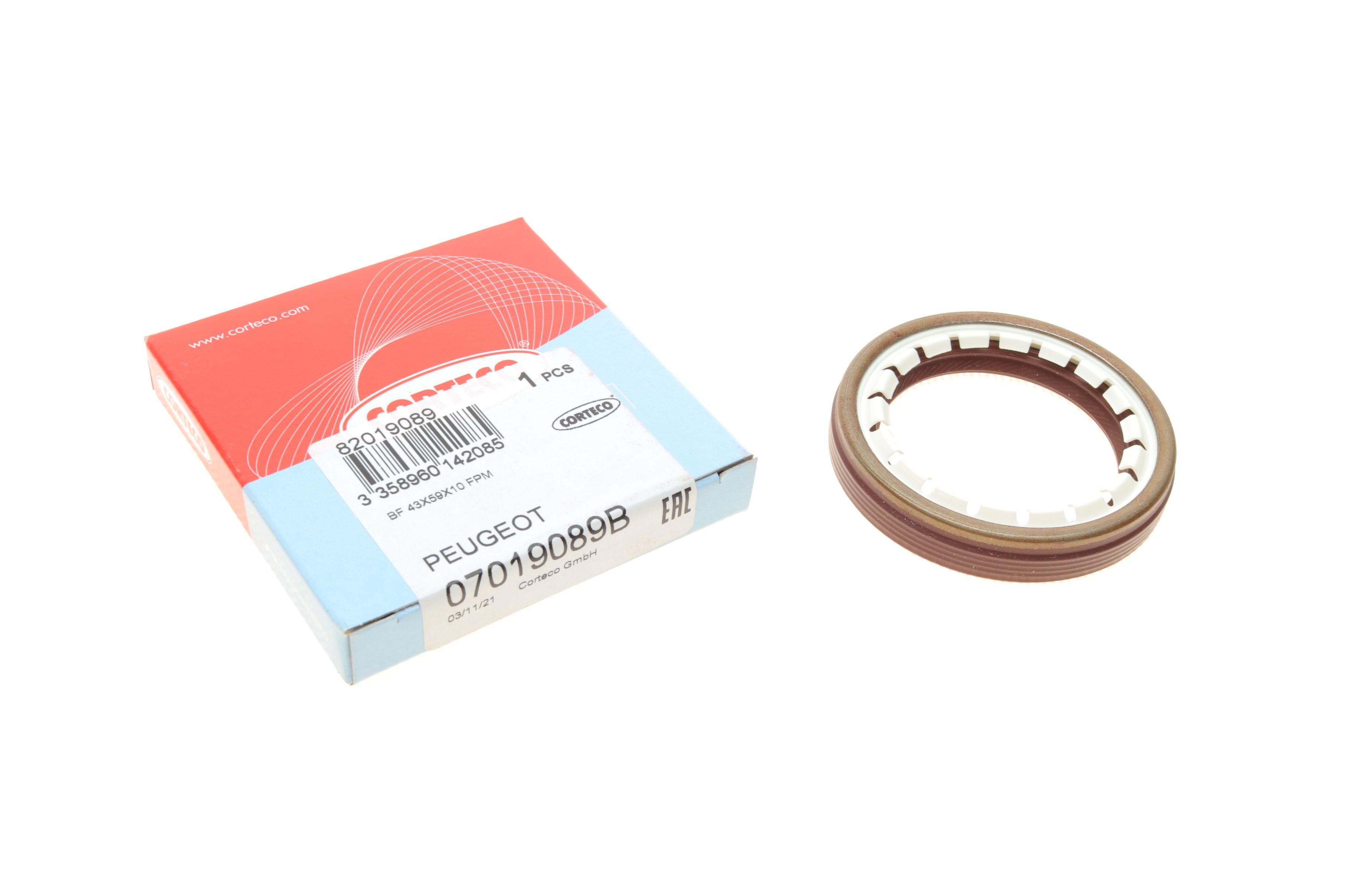 Сальник півосі (L) Fiat Ducato 2.5/2.8D (43x59x10)