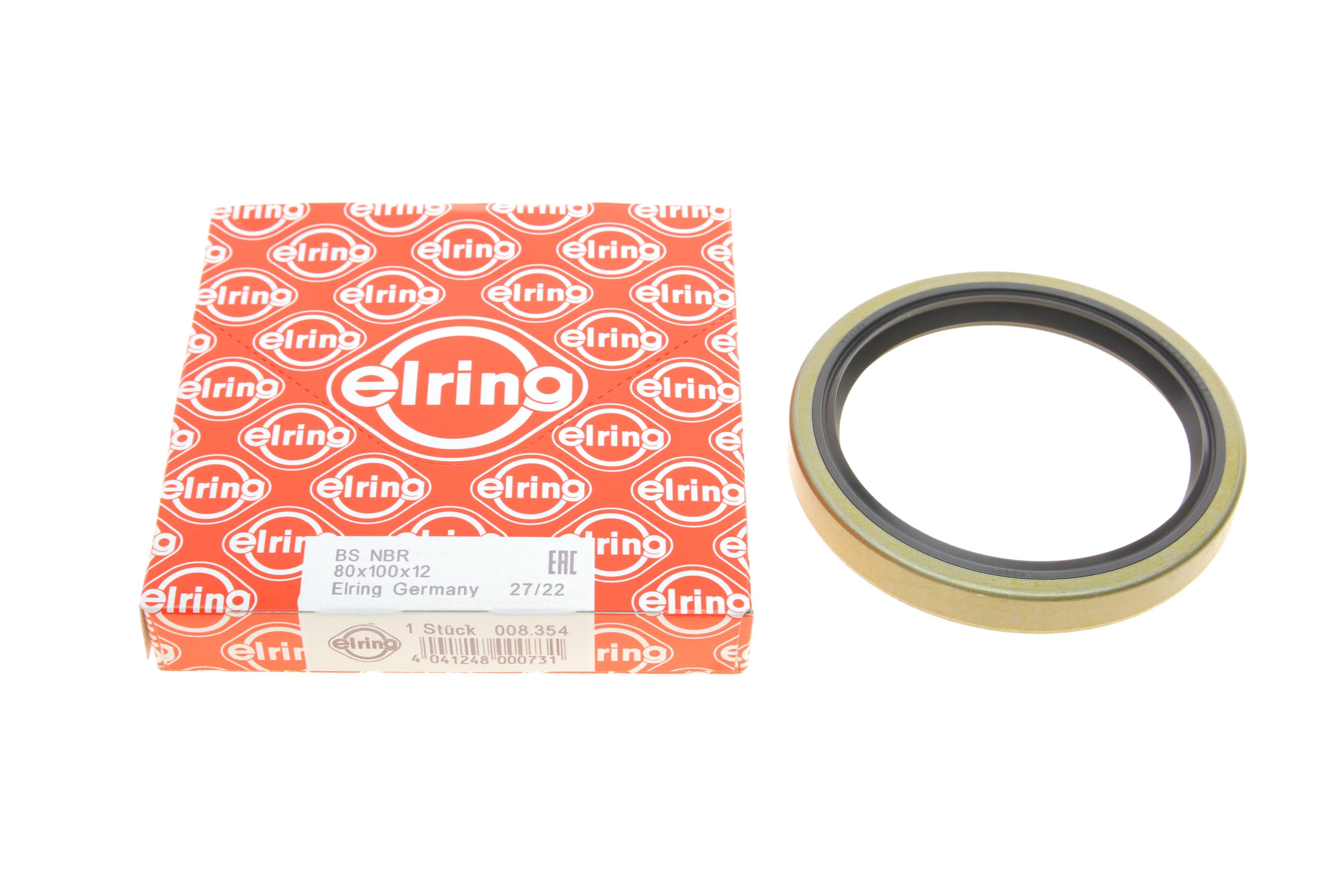 Сальник півосі (задньої) MB 609D (80x100x12)