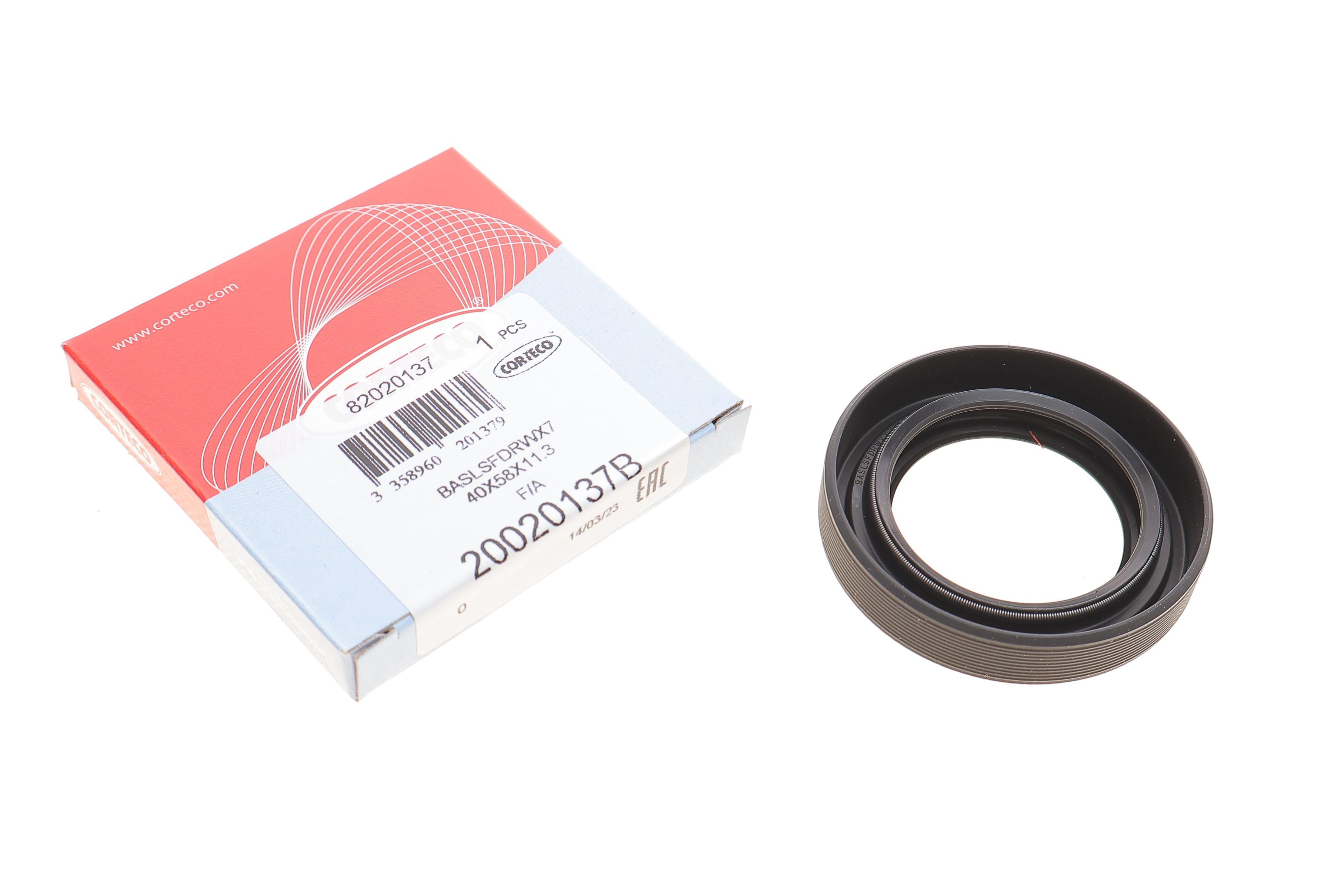 Сальник півосі (L) Fiat Ducato/Scudo 1.9D (40x58x11,3)