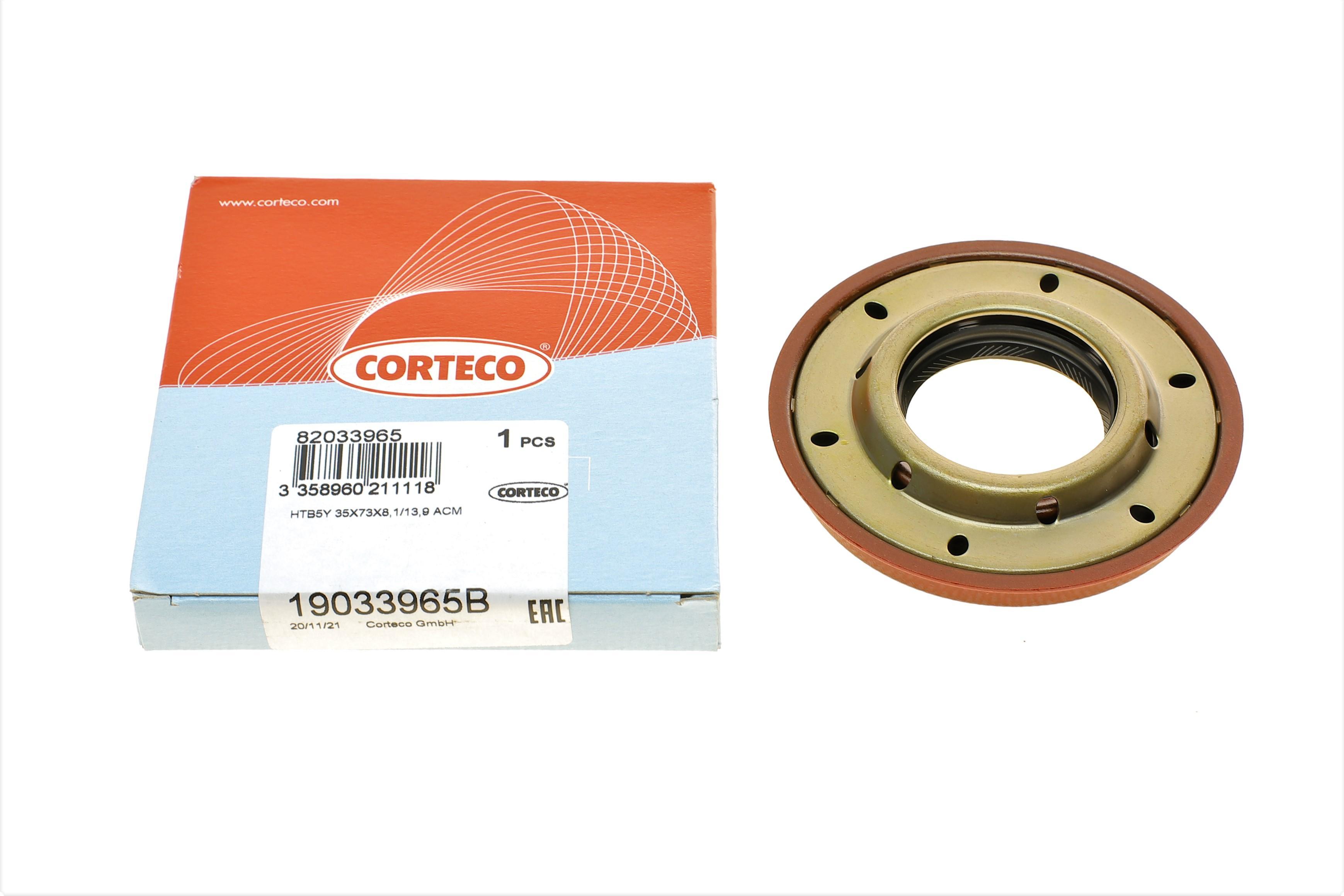 Сальник півосі Opel Astra H/J/Vectra C 1.9-3.0 CDTI 04- (35x73x8.1/13.9)