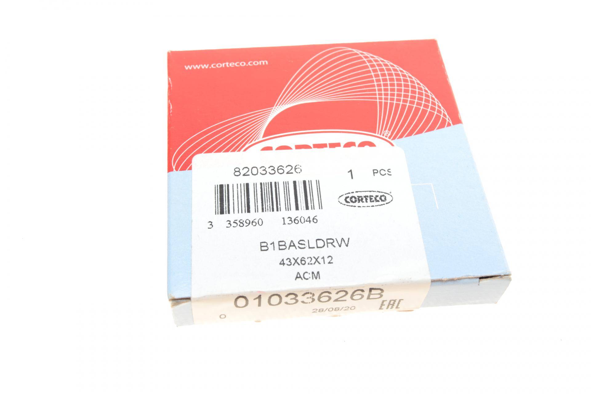 Сальник півосі Ford Escort/ Scorpio/ Sierra 1.3-2.9 -98 (43x62x12/8)