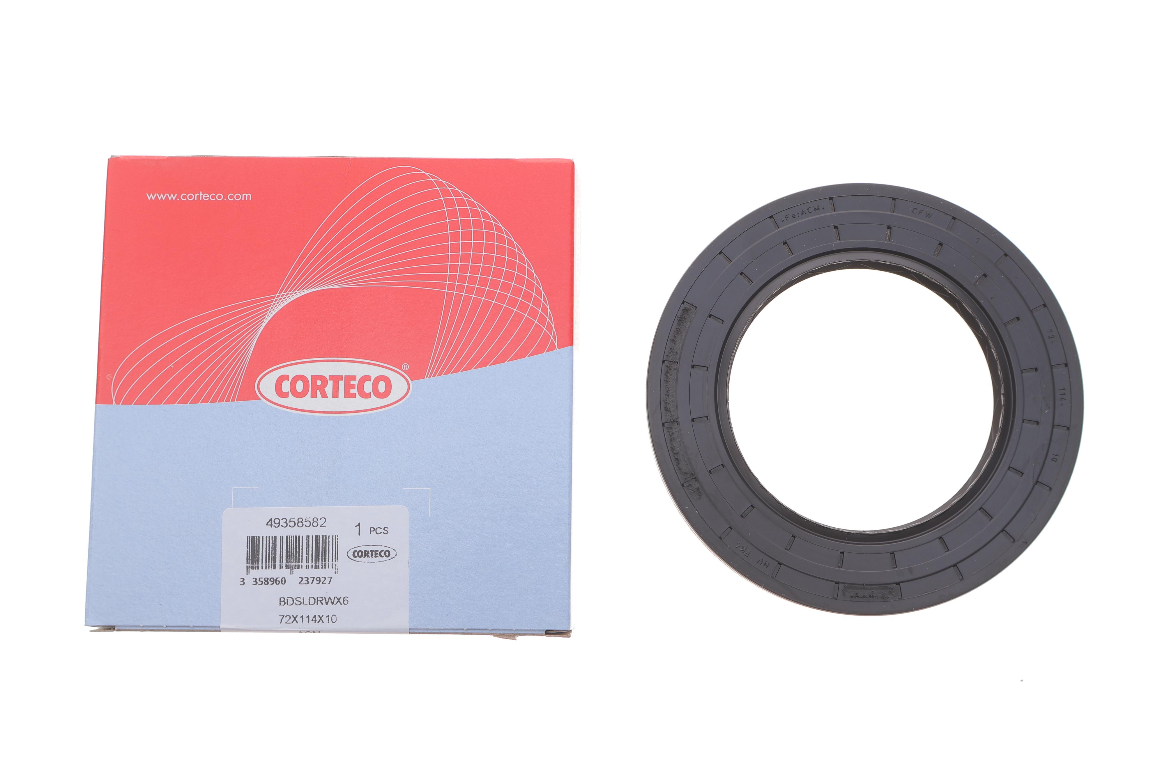 Сальник дифференціала VW T5/T6 2.0-3.2 03- (72x114x10)