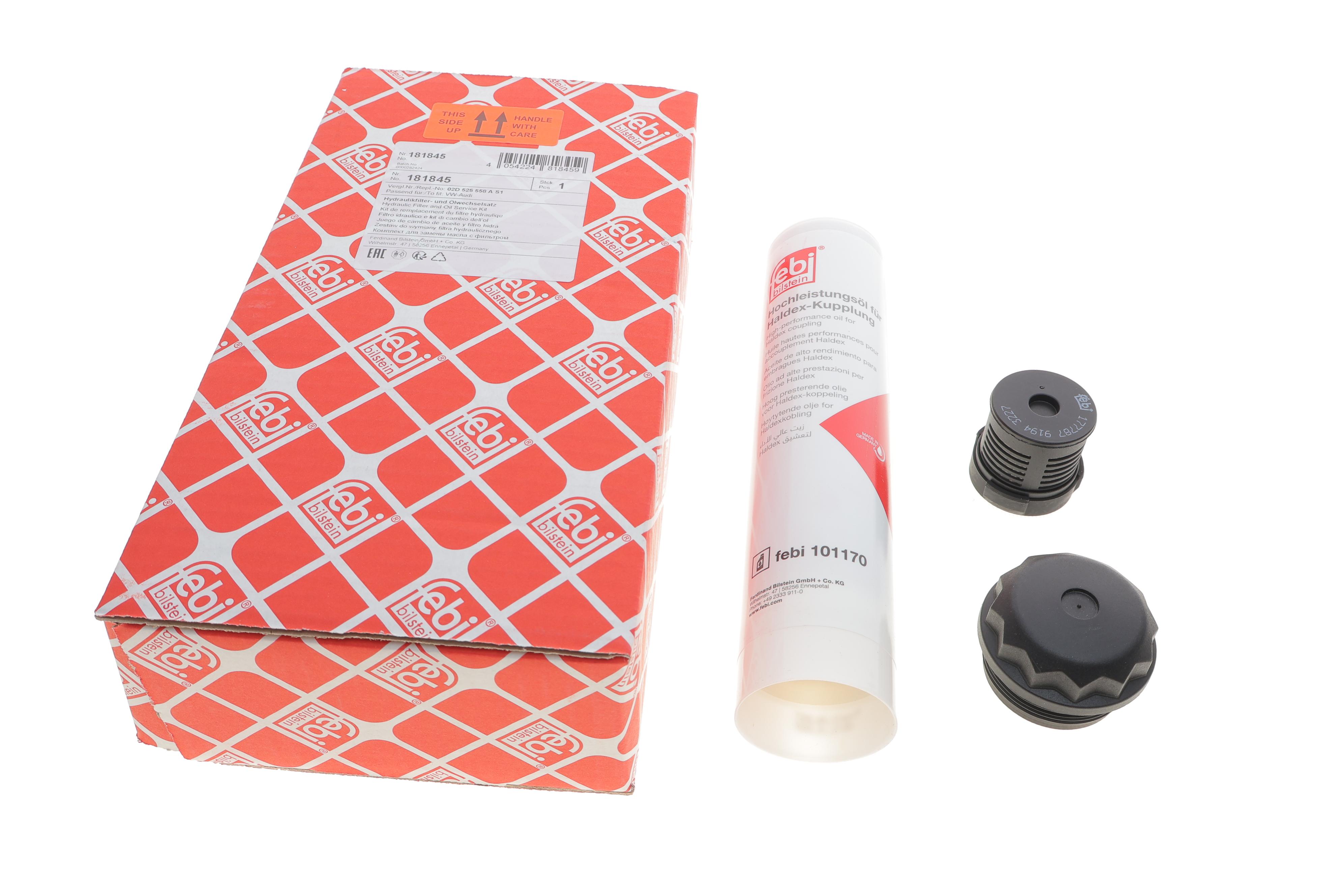 Фільтр масляний дифференціал Skoda Octavia/VW Bora/Golf IV/Sharan 96-10 (к-кт) (Haldex) (+ масло)