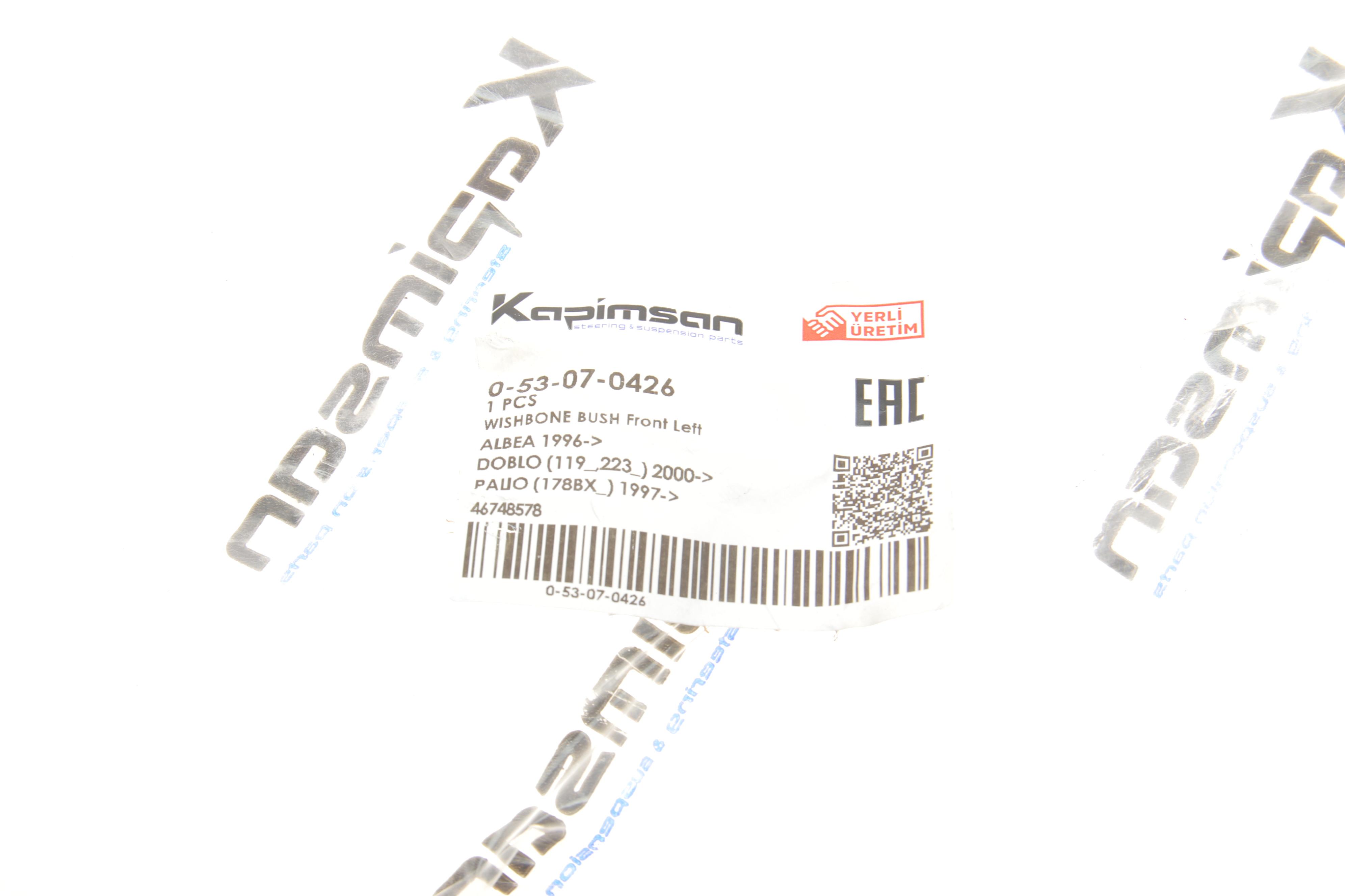 Сайлентблок важеля (переднього) Fiat Doblo 01- (L)