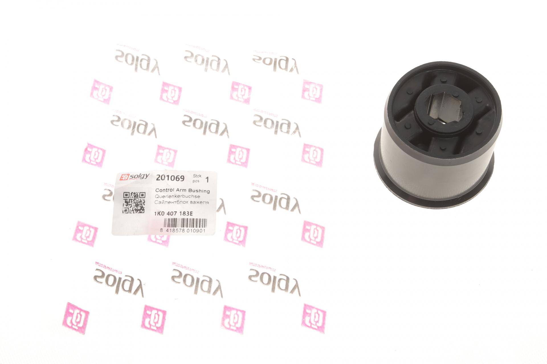 Сайлентблок важеля (переднього/ззаду) VW Caddy 04- (вставка) (Ø=17.6mm)