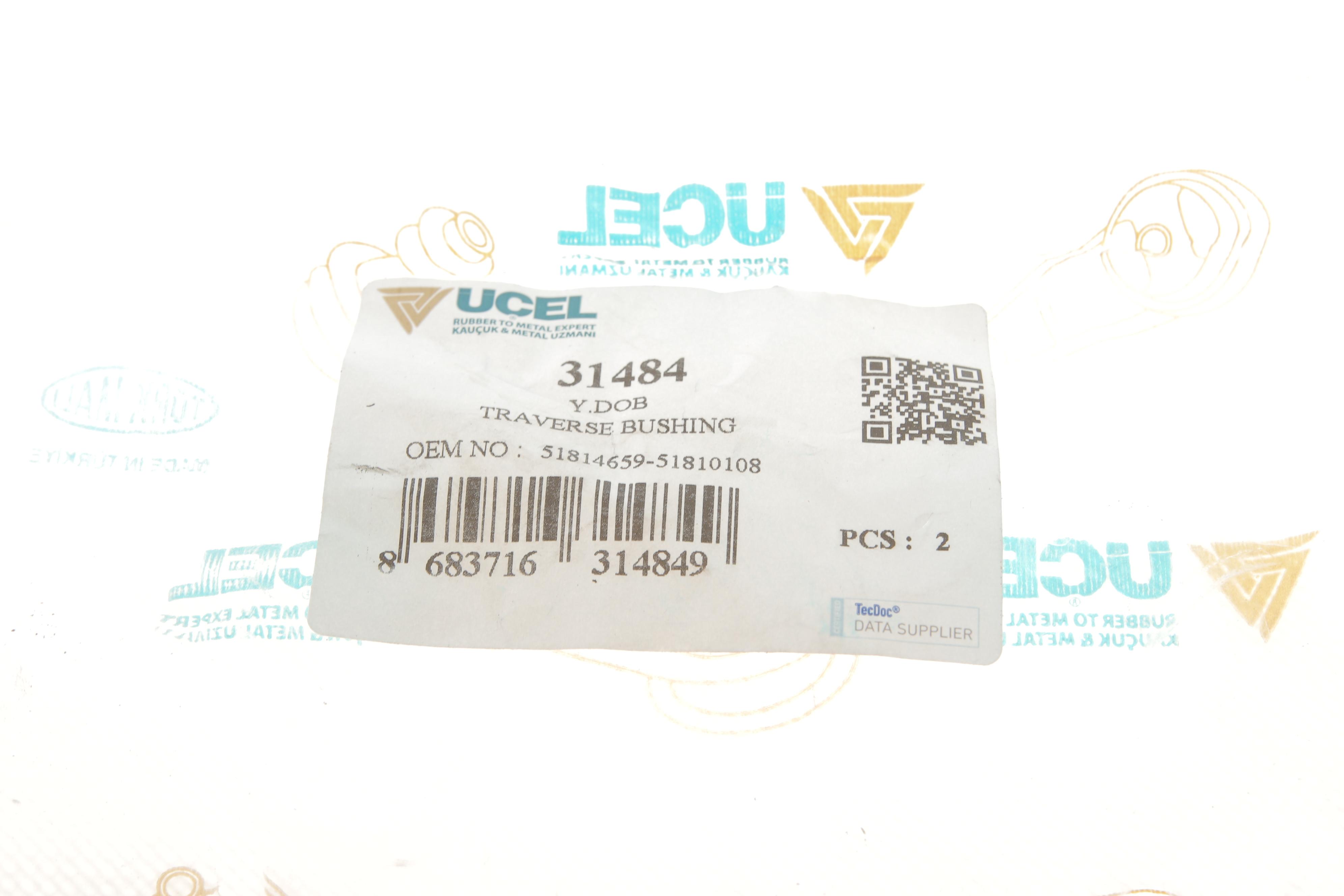 Сайлентблок важеля (заднього) Fiat Doblo 10-