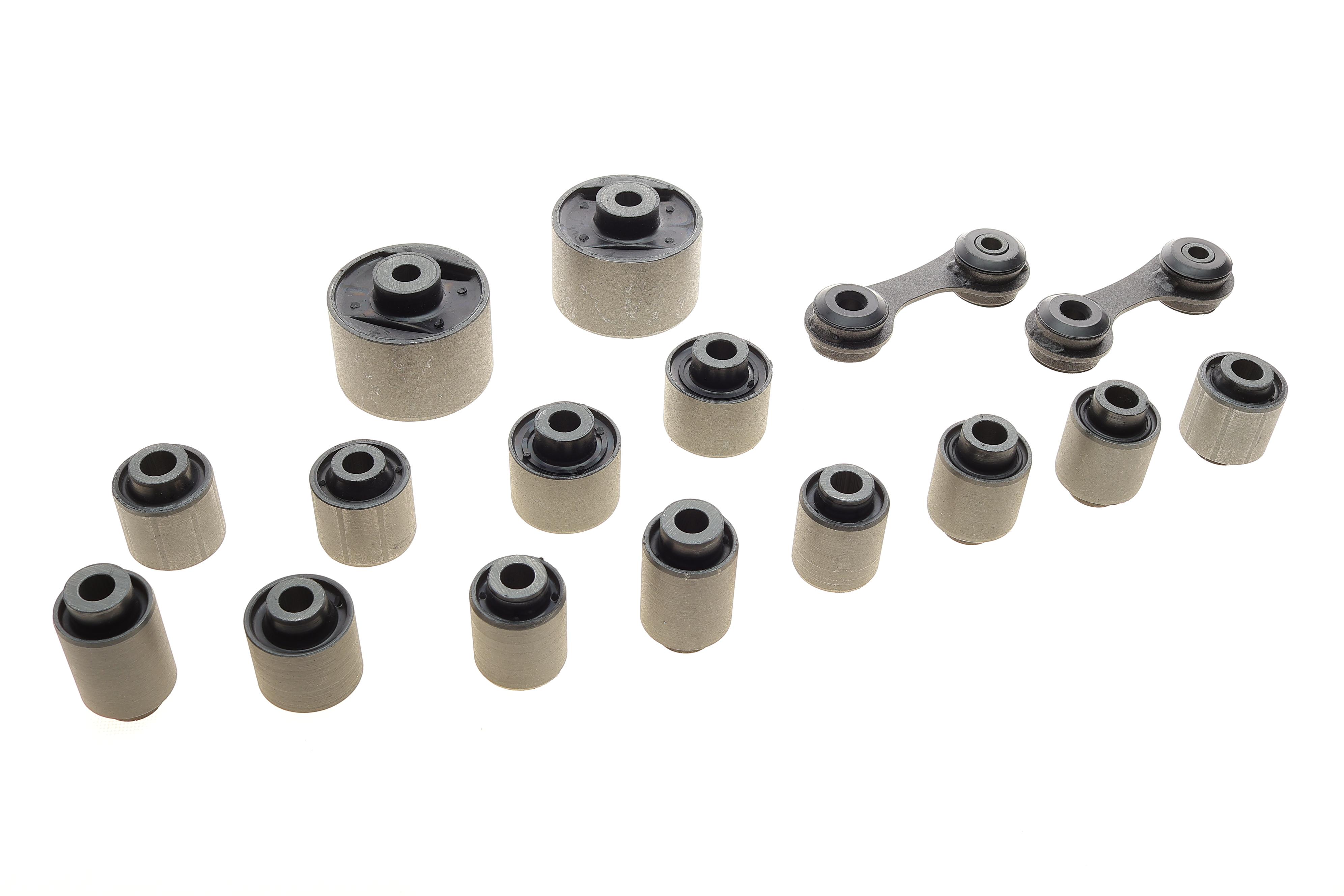 Комплект сайлентблоків задньої підвіски Opel Vectra C 05- (14шт) (+ 2 тяги стабілізатора)