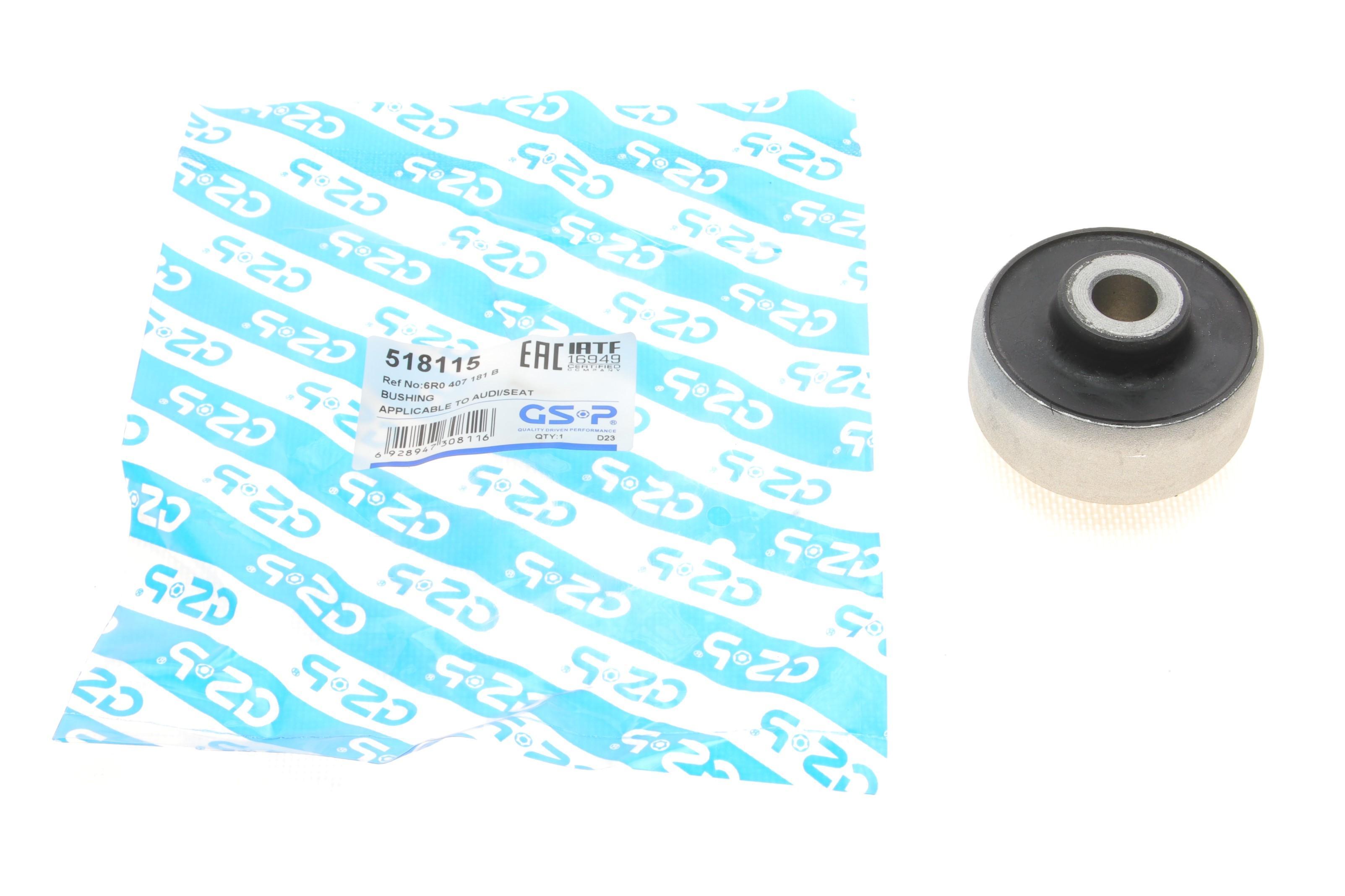 Сайлентблок важеля (переднього/знизу/ззаду) Audi A1/Seat Ibiza/Skoda Fabia 08- (поперечного)