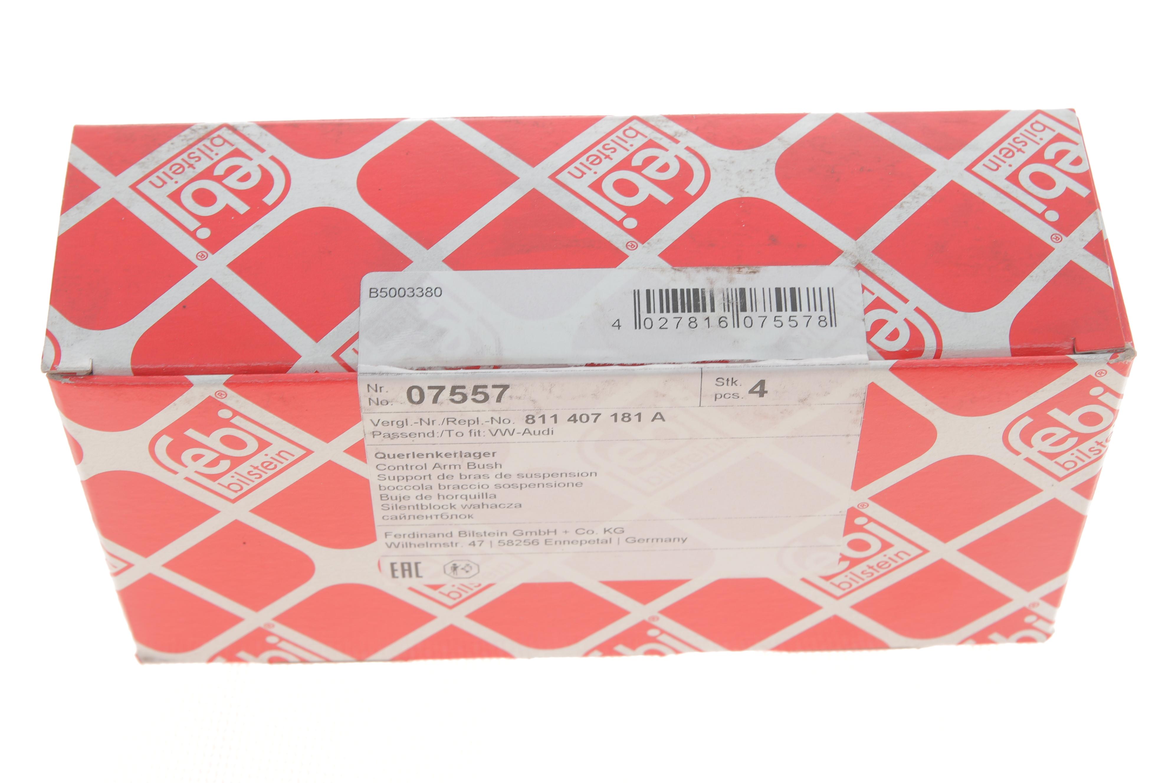 Сайлентблок важеля (переднього/знизу) Audi 80/90 -94/VW Passat -88