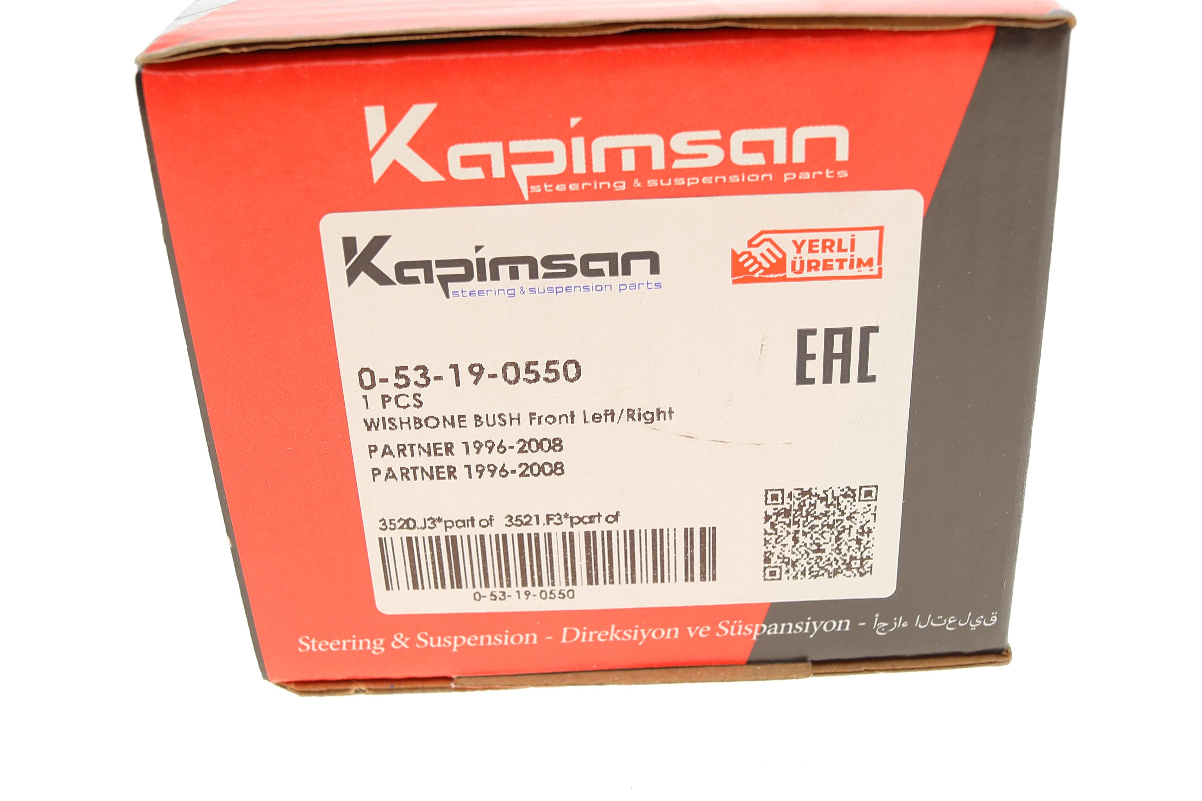 Сайлентблок важеля (переднього/знизу) Citroen Berlingo/Peugeot Partner 96-08