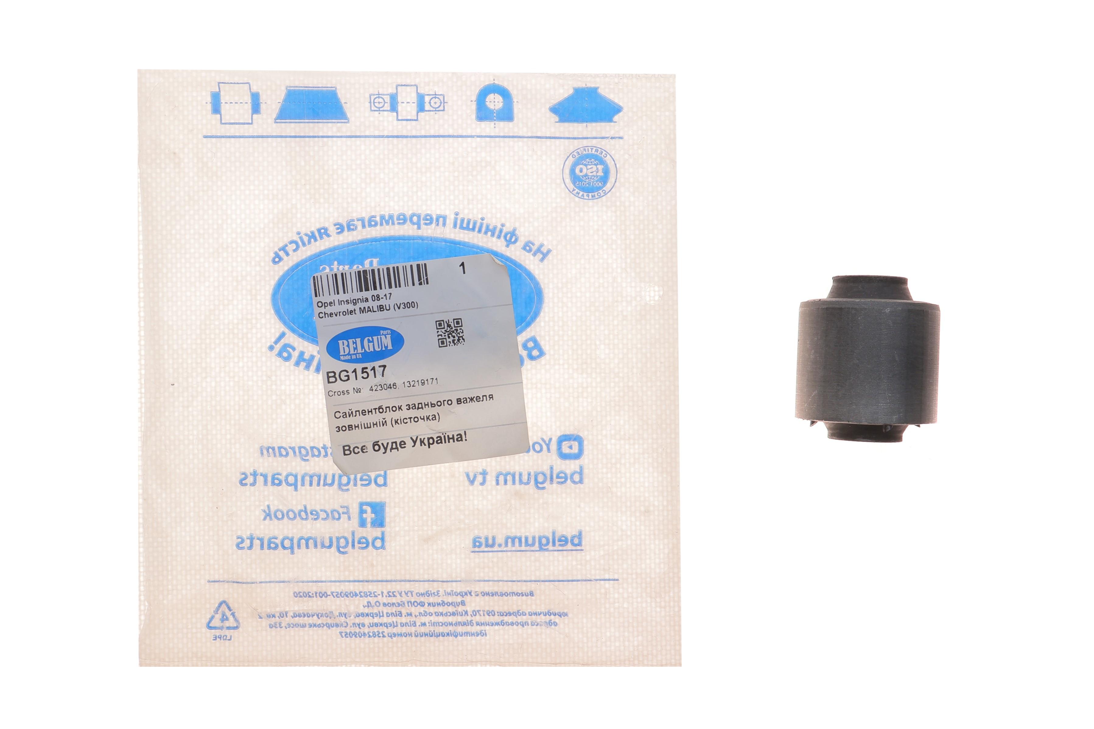 Сайлентблок важеля (заднього/знизу/спереду/ззовні) Opel Insignia 08-17/Chevrolet Malibu (V300) 12-