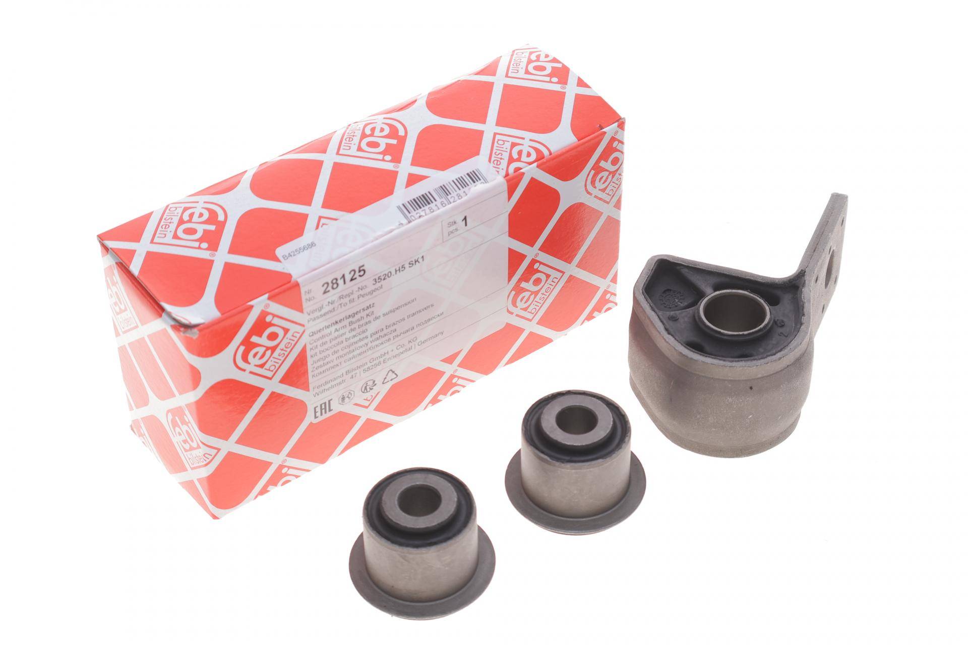 Сайлентблок важеля (переднього/знизу/спереду) Citroen Berlingo 96- (к-кт)