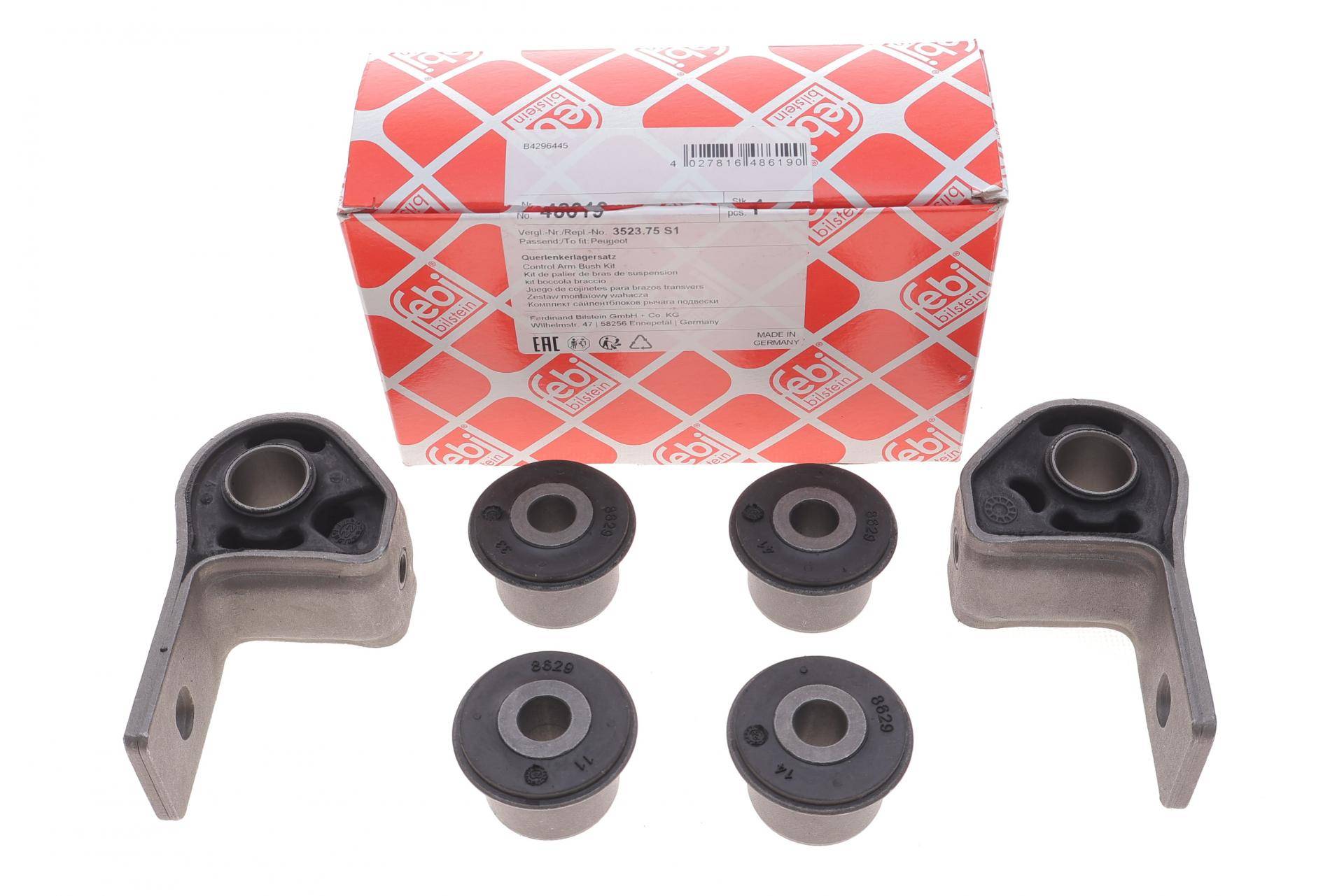 Сайлентблок важеля (переднього/знизу/спереду) Citroen Berlingo 96- (к-кт 2 шт.)