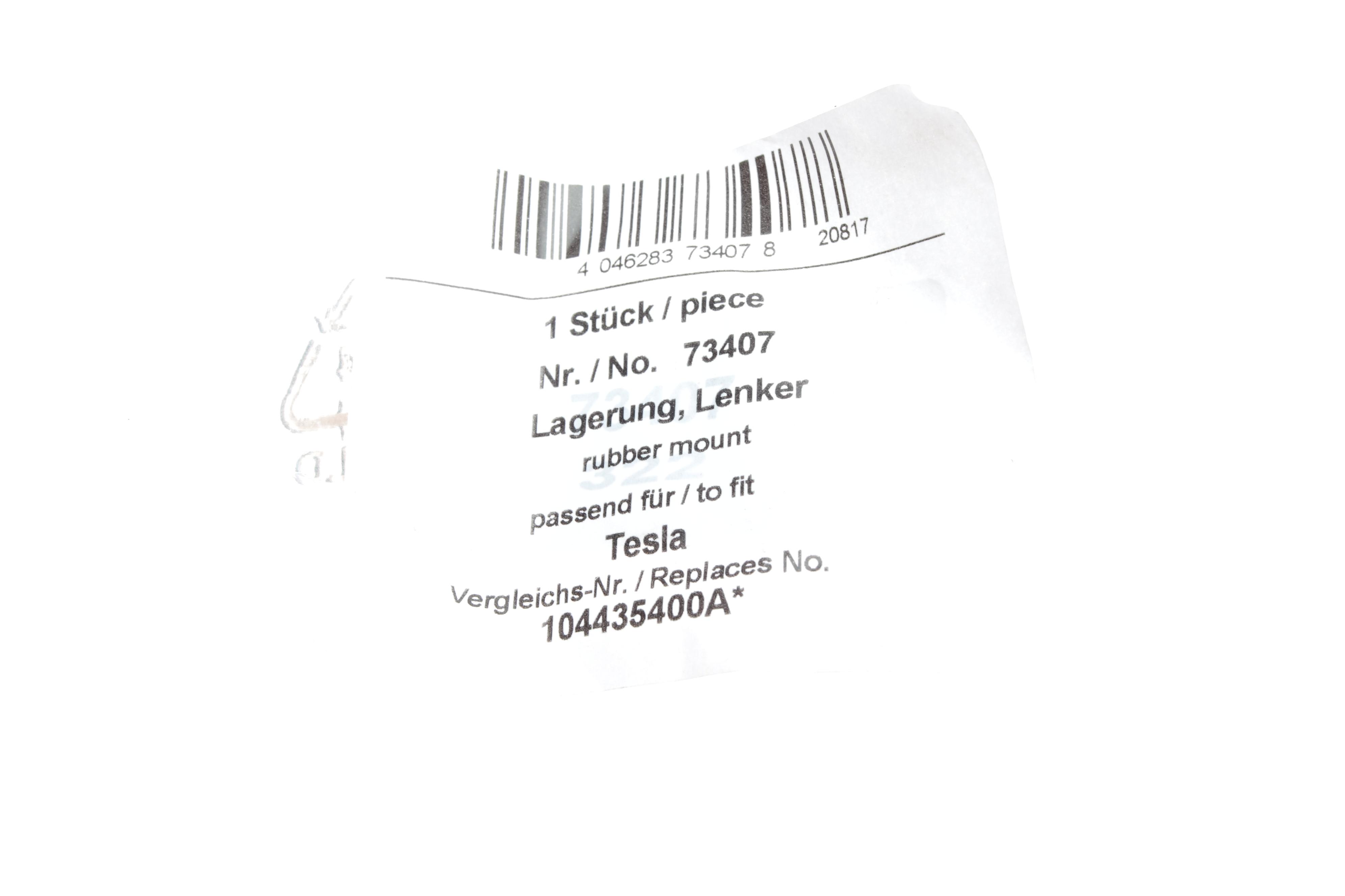 Сайлентблок важеля (переднього/знизу) Tesla Model 3 17- (L)