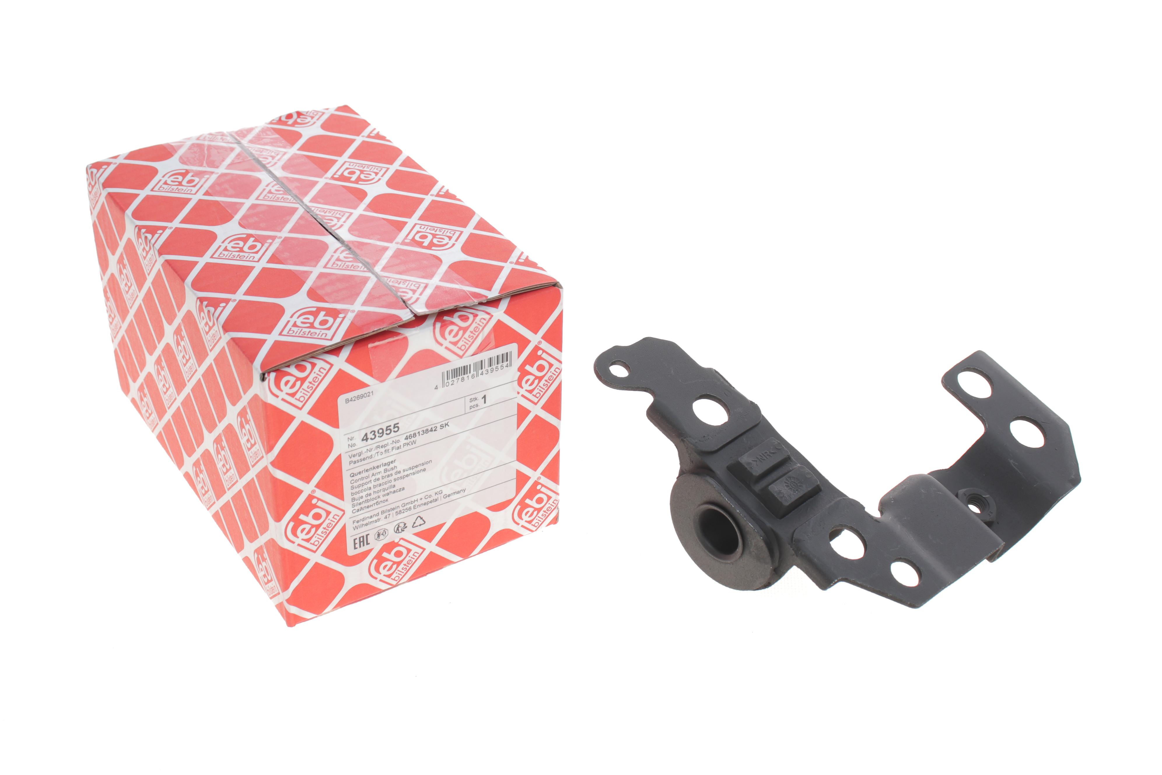 Сайлентблок важеля (переднього/знизу/ззаду) Fiat Doblo 01- (L)