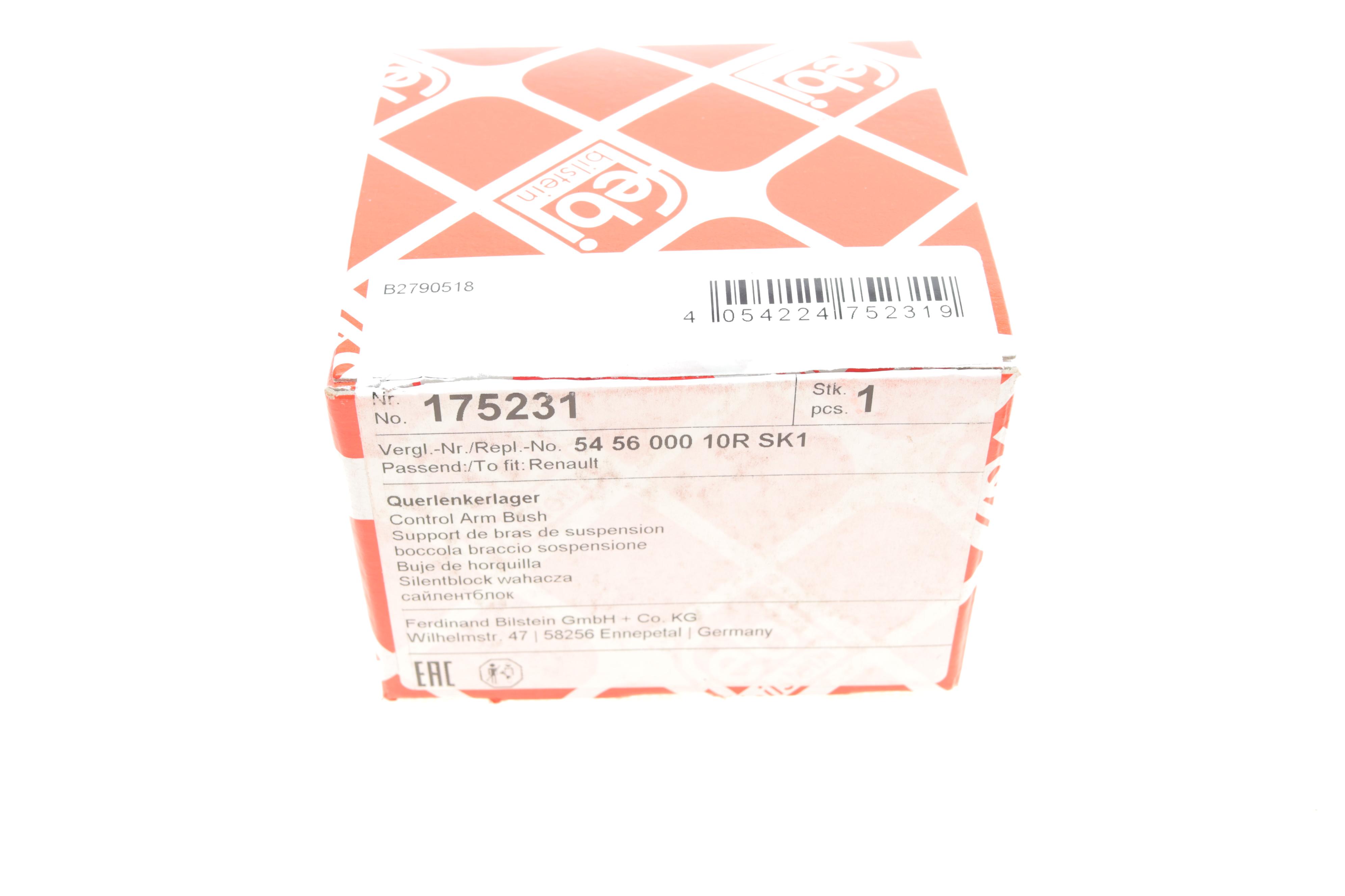 Сайлентблок важеля (переднього/знизу/спереду) Renault Laguna III 07-15