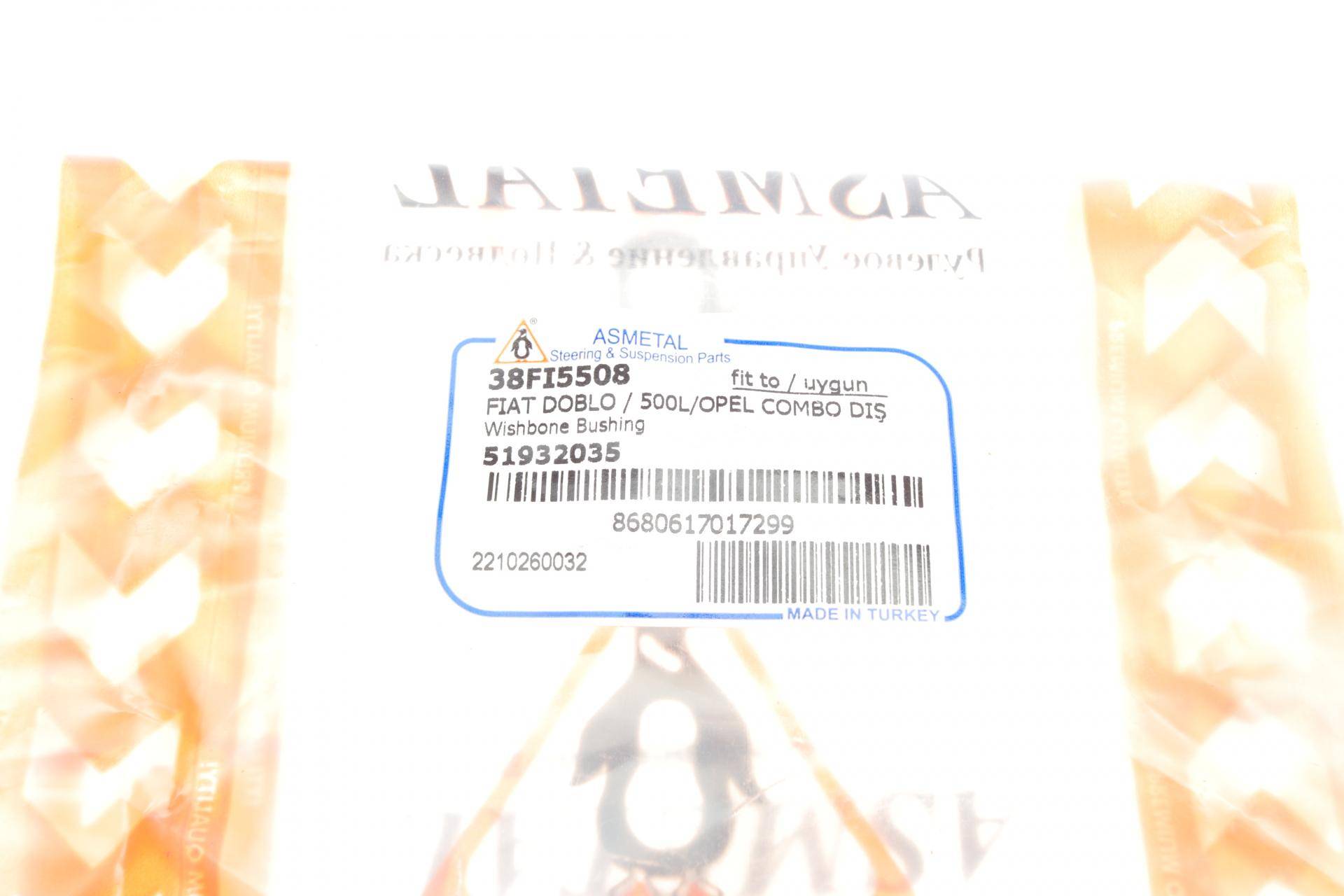 Сайлентблок важеля (переднього/ззаду) Fiat Doblo 10-