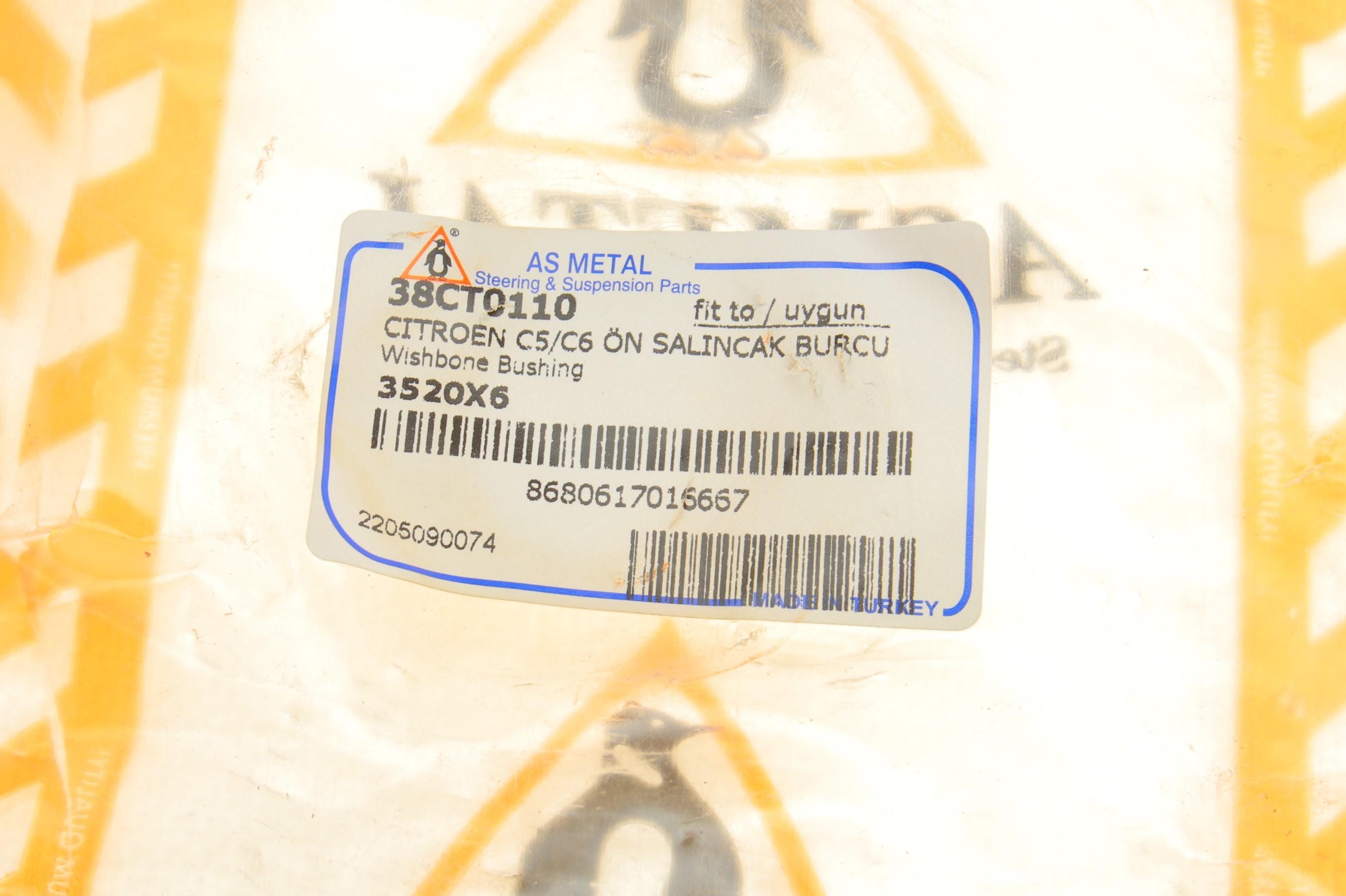 Сайлентблок важеля (переднього/знизу/ззаду) Citroen C5/C6 05-