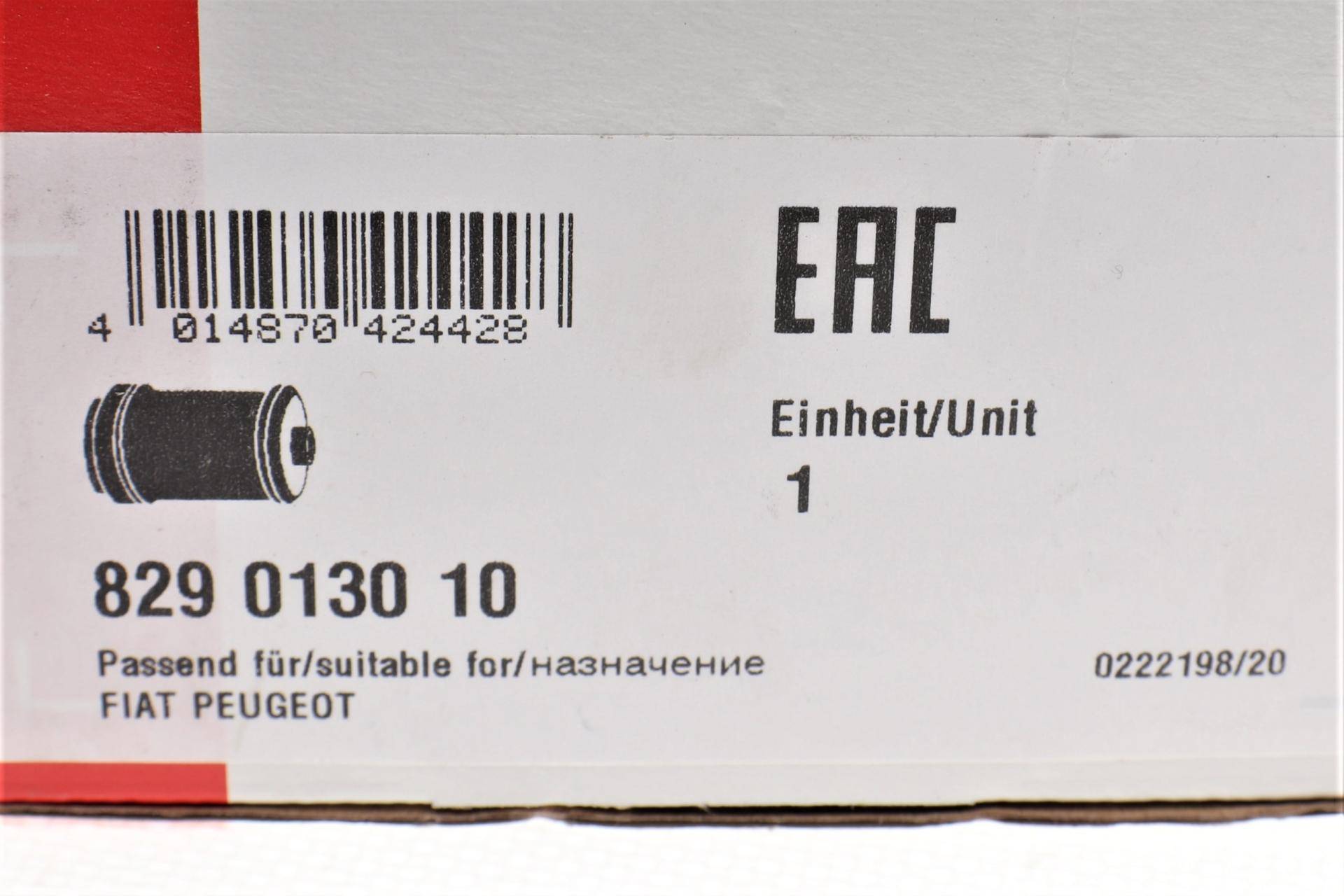 Сайлентблок важеля (переднього/ззаду) Fiat Ducato/Peugeot Boxer/Citroen Jumper 94-06, (Л=П)