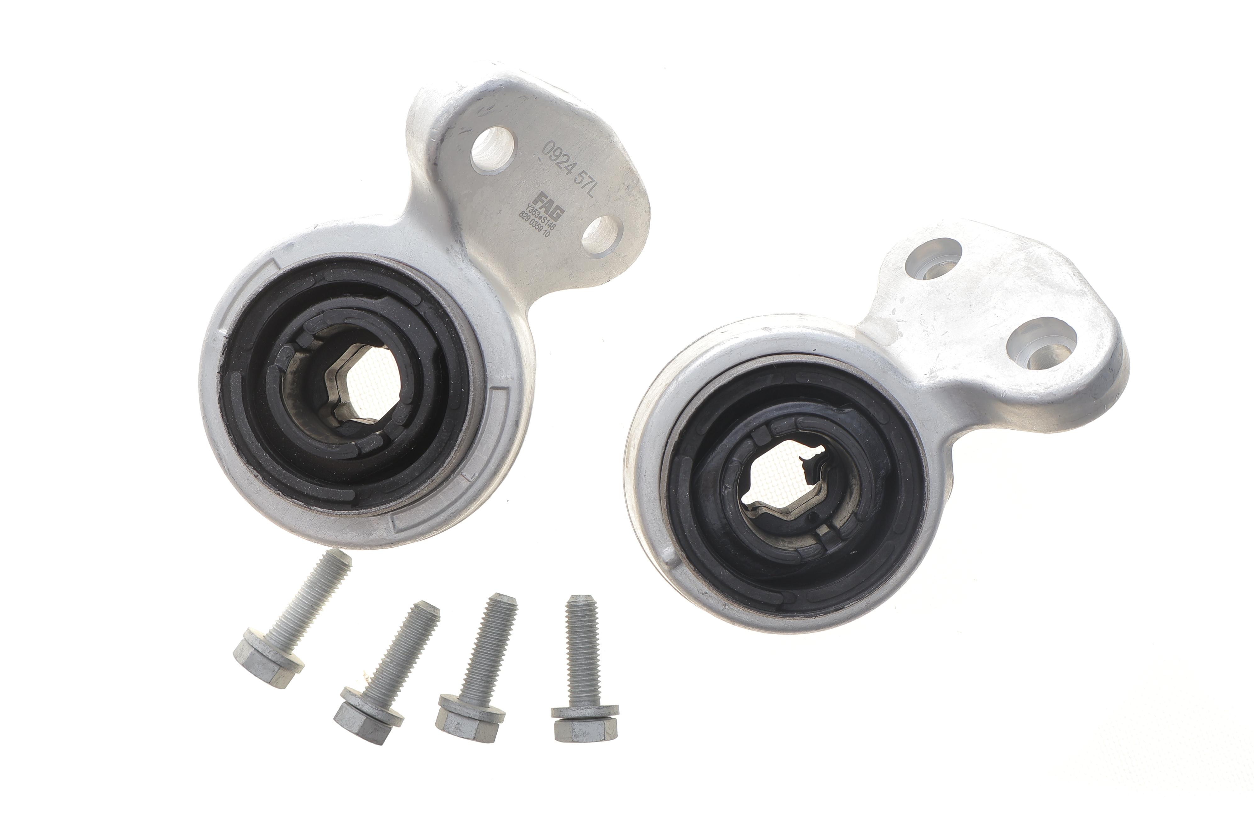 Сайлентблок важеля (переднього/знизу/ззаду) BMW 3 (E46) 98-07/Z4 (E85) 03-08 (з кронштейном к-кт 2шт