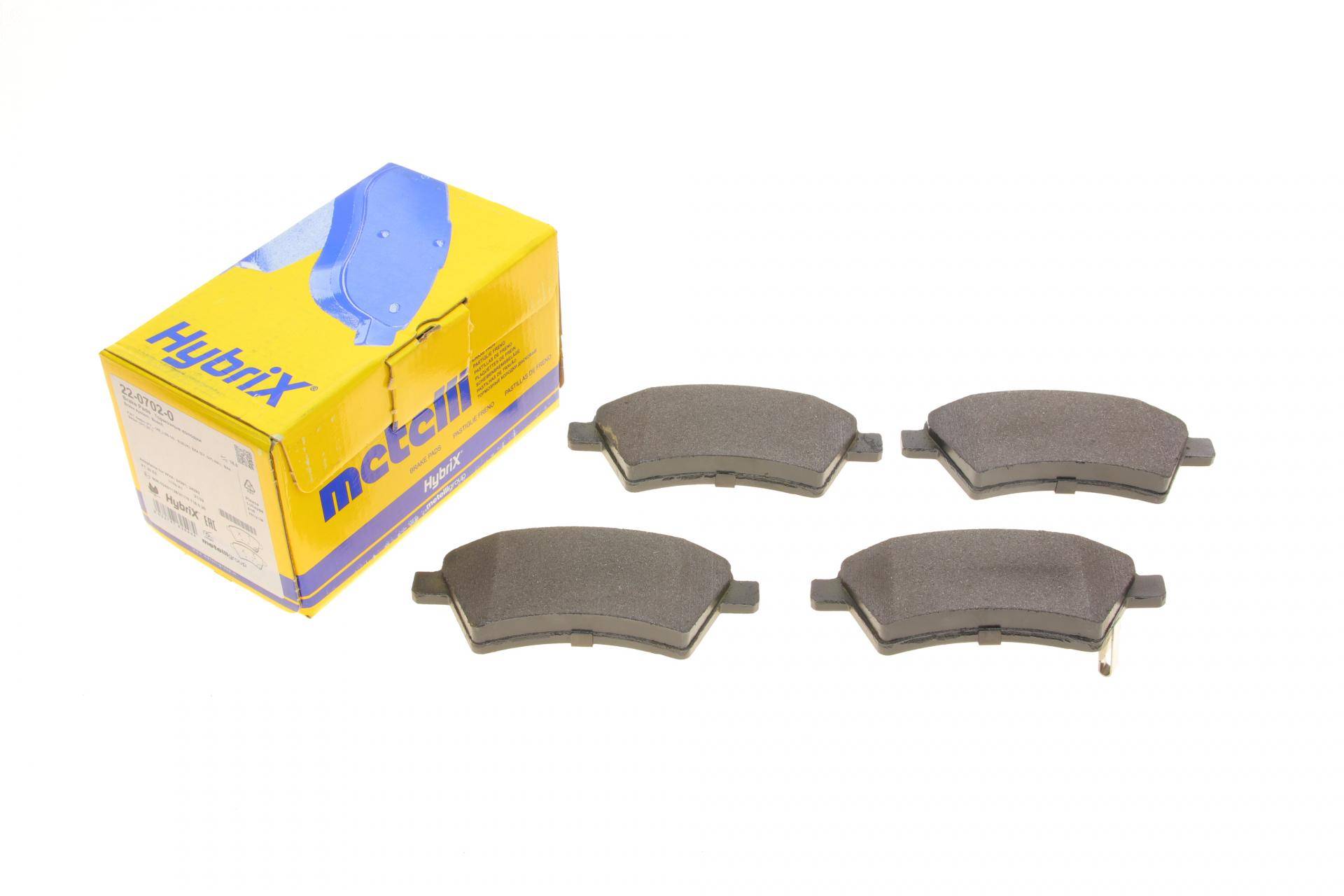 Колодки гальмівні (передні) Fiat Sedici 06-14/Suzuki SX4 06-