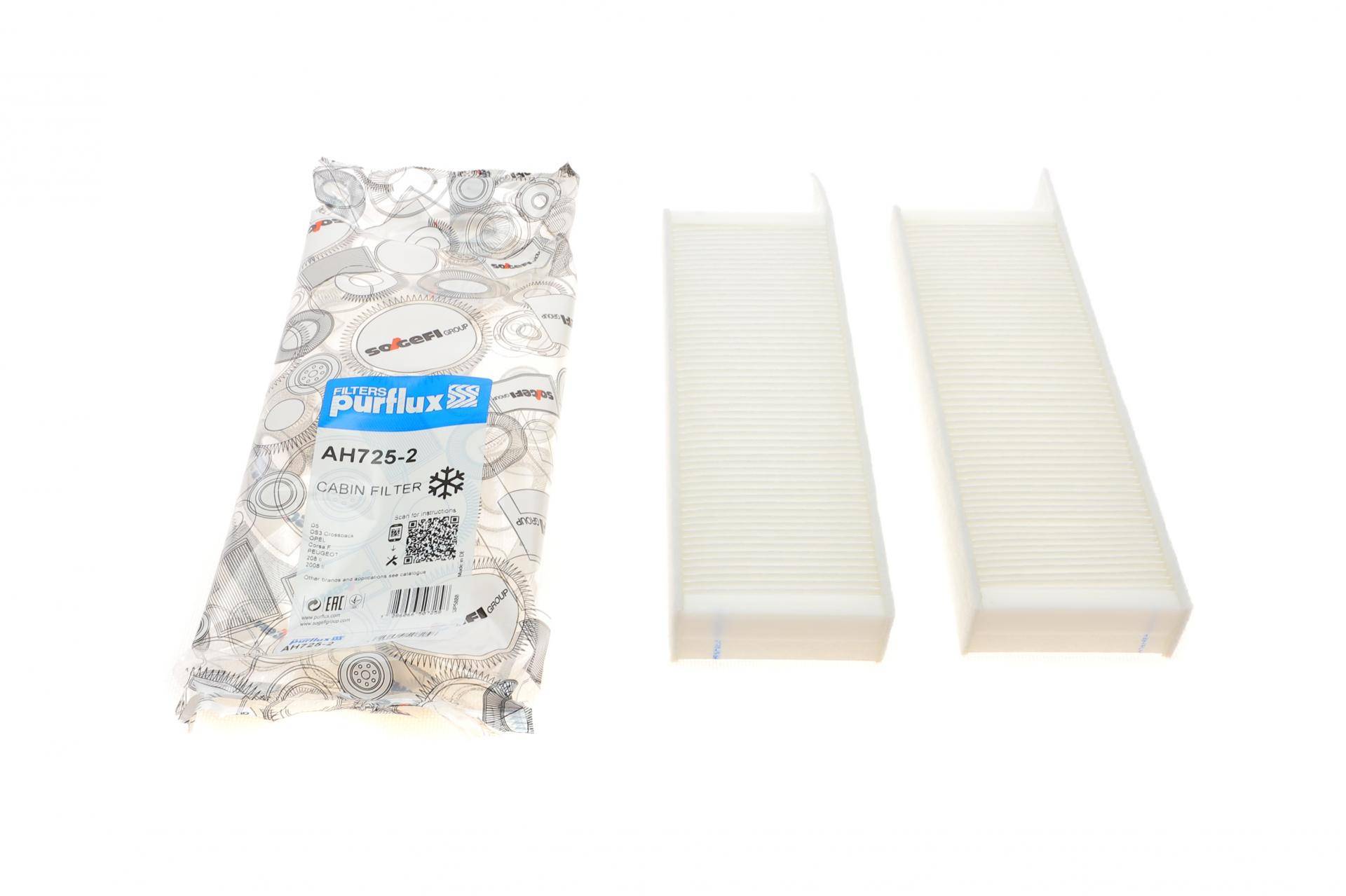 Фільтр салону Citroen C4 20-/Opel Corsa F 19- (к-кт 2шт)