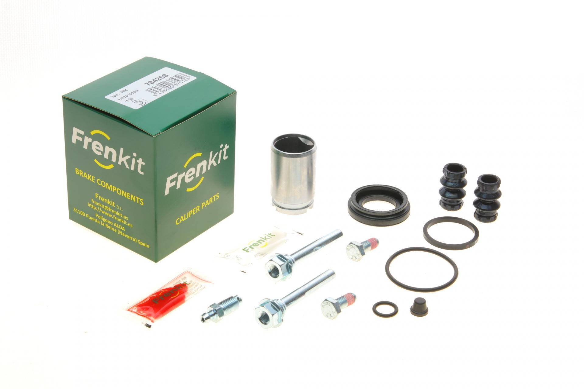 Ремкомплект супорта (заднього) Renault Megane/Scenic 08- (d=34mm) (TRW) (+поршень/направляюча) SuperKit