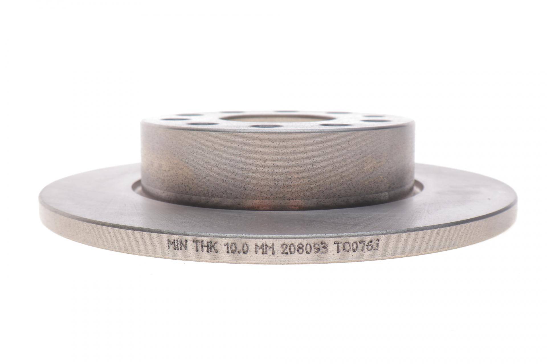 Диск гальмівний (задній) VW Caddy III 04- (256x12)