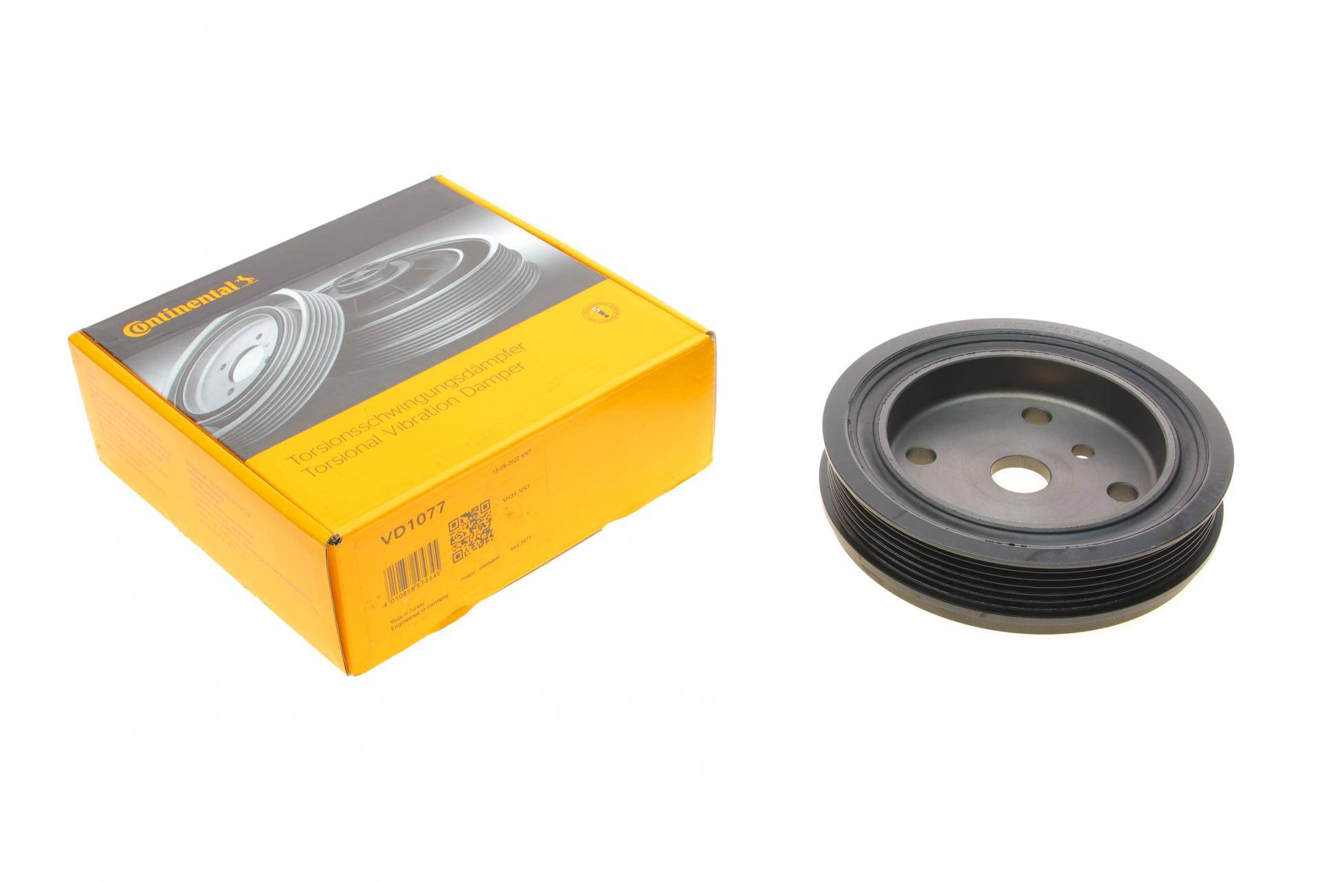 Шків колінвалу Volvo S60/S80/XC90 2.4D 02-14 (6PK)